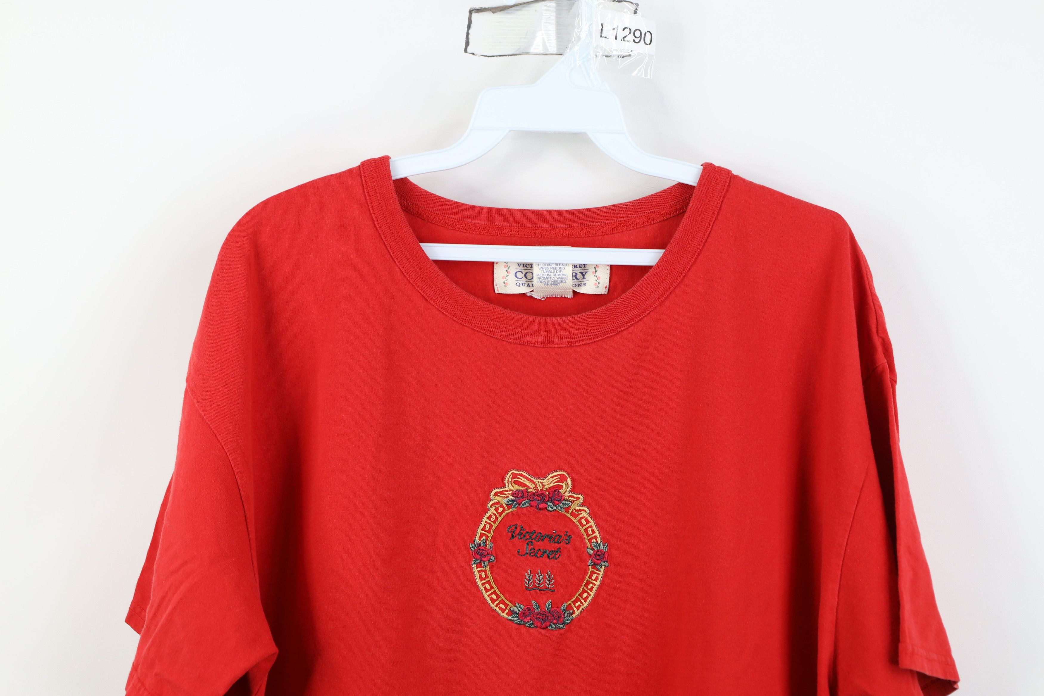 Victoria's Secret Vintage 90s Y2K Victorias Secret Country Flower T-Shirt Size M / US 6-8 / IT 42-44 - 2 Thumbnail