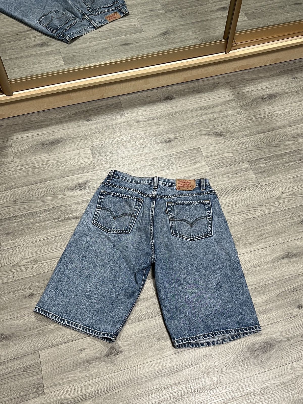 Levi's × Levi's Vintage Clothing × Vintage Levi’s vintage denim rap shorts Size US 34 / EU 50 - 1 Thumbnail