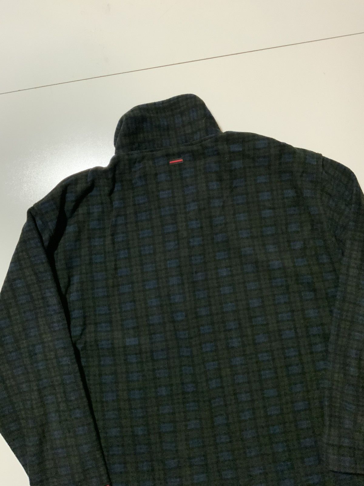 Fubu × Vintage FUBU Blackwatch Plaid Pile Fleece 1/4 Zip Pullover Jacket Size US L / EU 52-54 / 3 - 4 Thumbnail