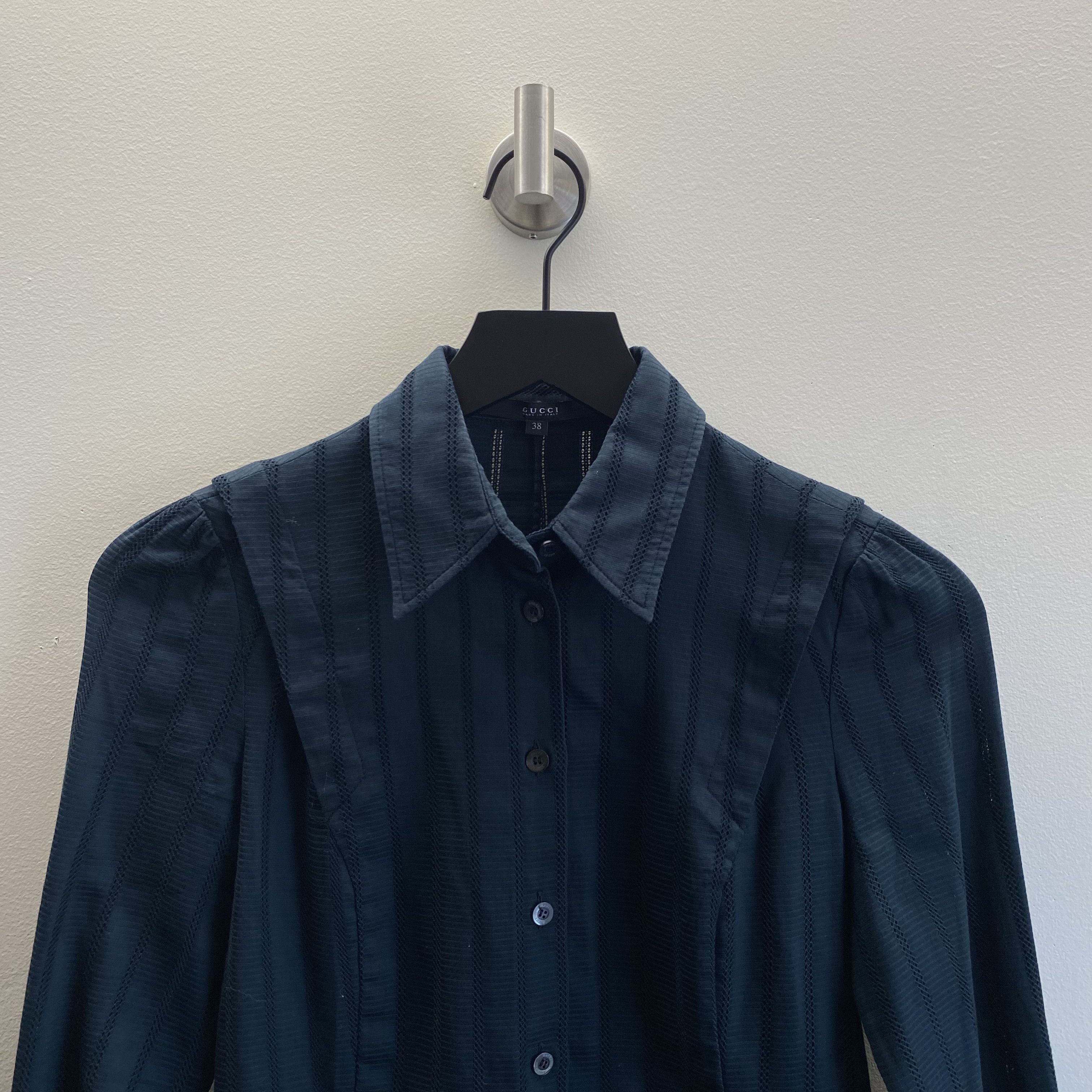 Gucci Gucci Long Sleeve Blouse Size S / US 4 / IT 40 - 2 Thumbnail