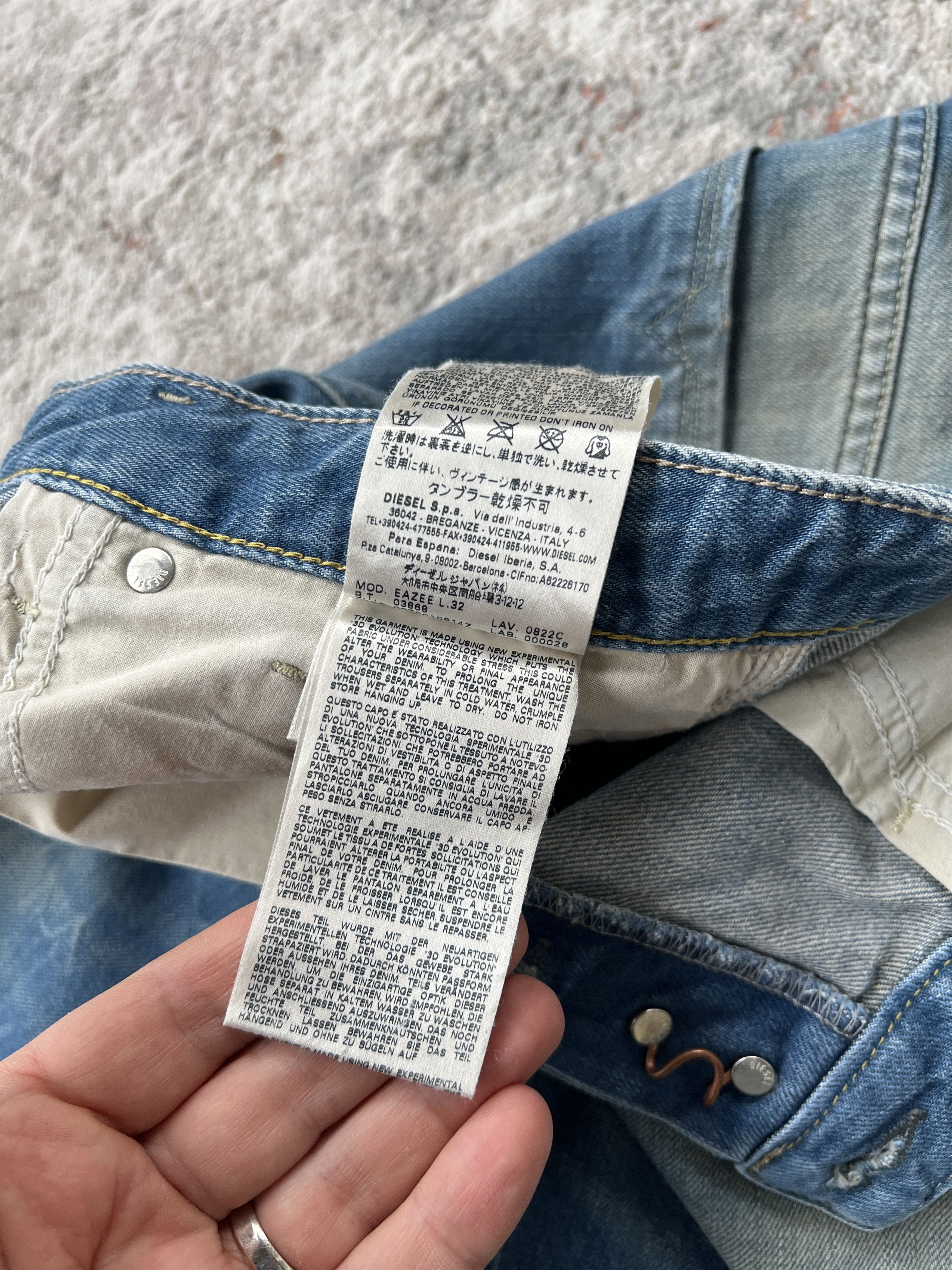 Diesel Diesel Eagee Relaxed-Boyfriend Jeans Size US 28 / EU 44 - 5 Thumbnail
