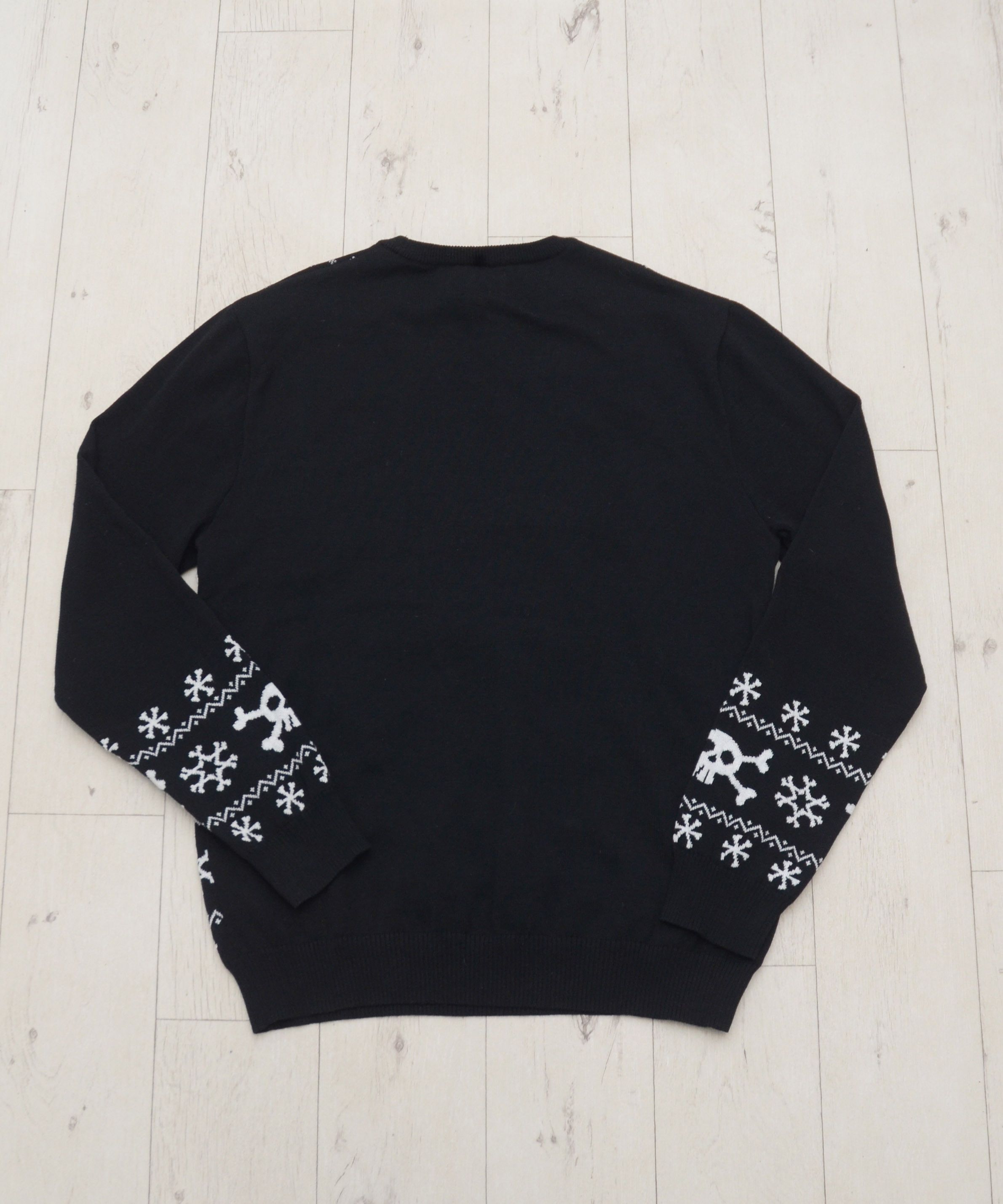 Disney DISNEY Nightmare Before Christmas Black Knit Jumper Sweater Size US M / EU 48-50 / 2 - 6 Thumbnail