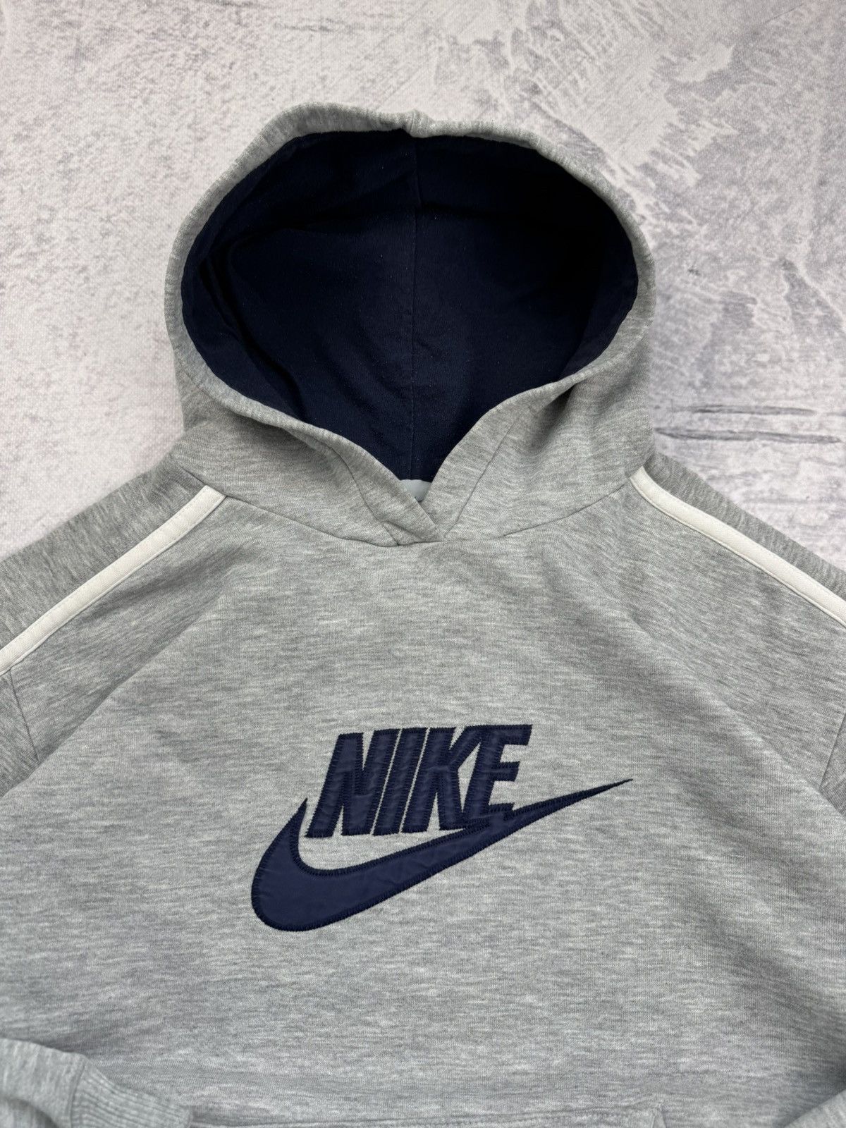 Nike × Vintage NIKE VINTAGE CENTER LOGO OVERSIZE BOXY HOODIE Size US M / EU 48-50 / 2 - 5 Thumbnail