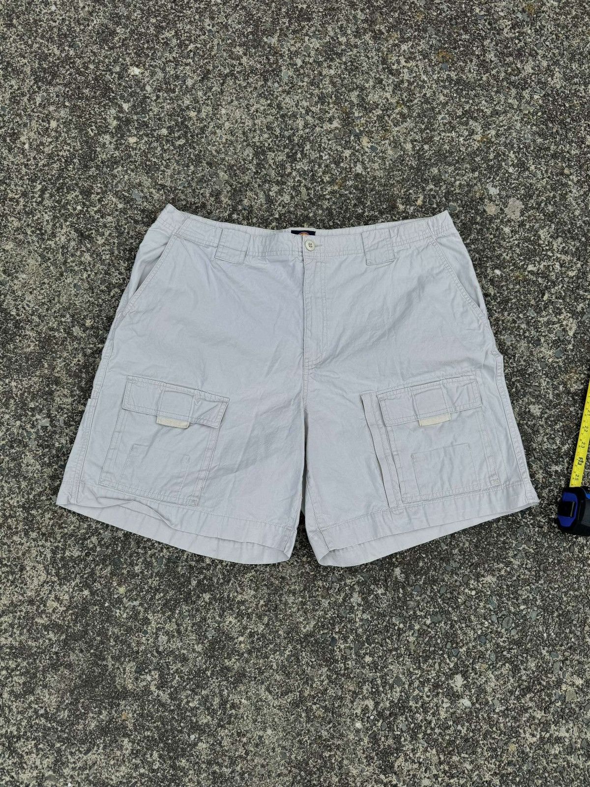 Dickies × Vintage Crazy Vintage Y2K Streetwear White Dickies Cargo short Size US 38 / EU 54 - 1 Thumbnail