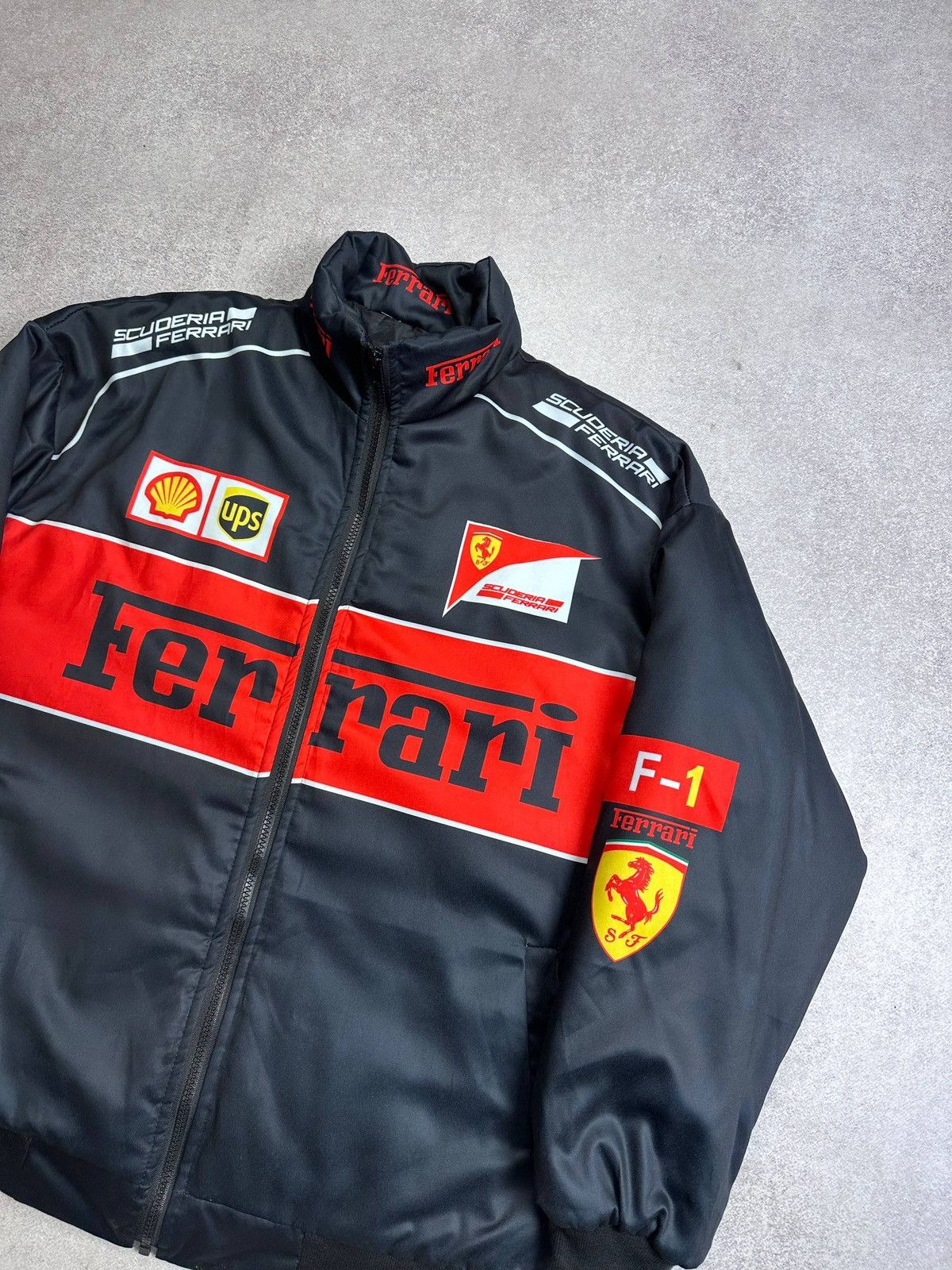 Ferrari Vintage 90s Ferarri Racing Nascar Y2K Jacket L Size US L / EU 52-54 / 3 - 3 Thumbnail