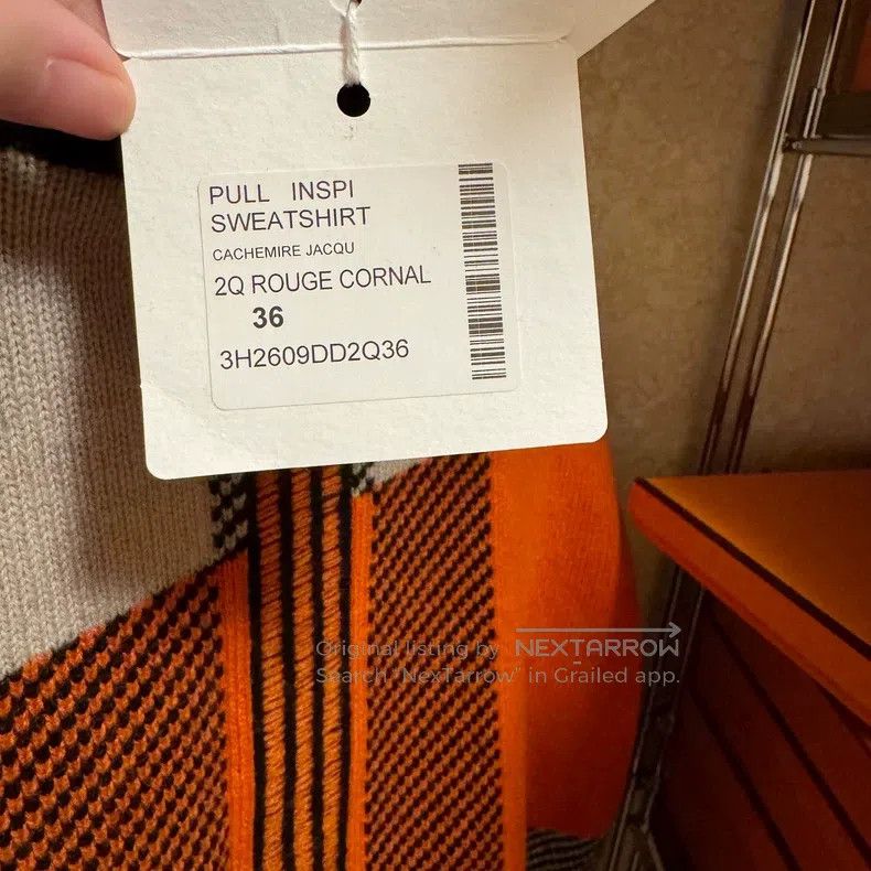Hermes Hermes Women's Sweater - 2023 Autumn/Winter Collection Size XS / US 0-2 / IT 36-38 - 6 Thumbnail