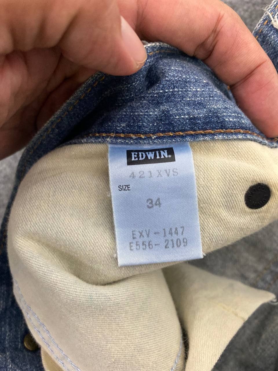 Edwin vintage edwin xv faded design bootcut flare denim Size US 38 / EU 54 - 16 Thumbnail