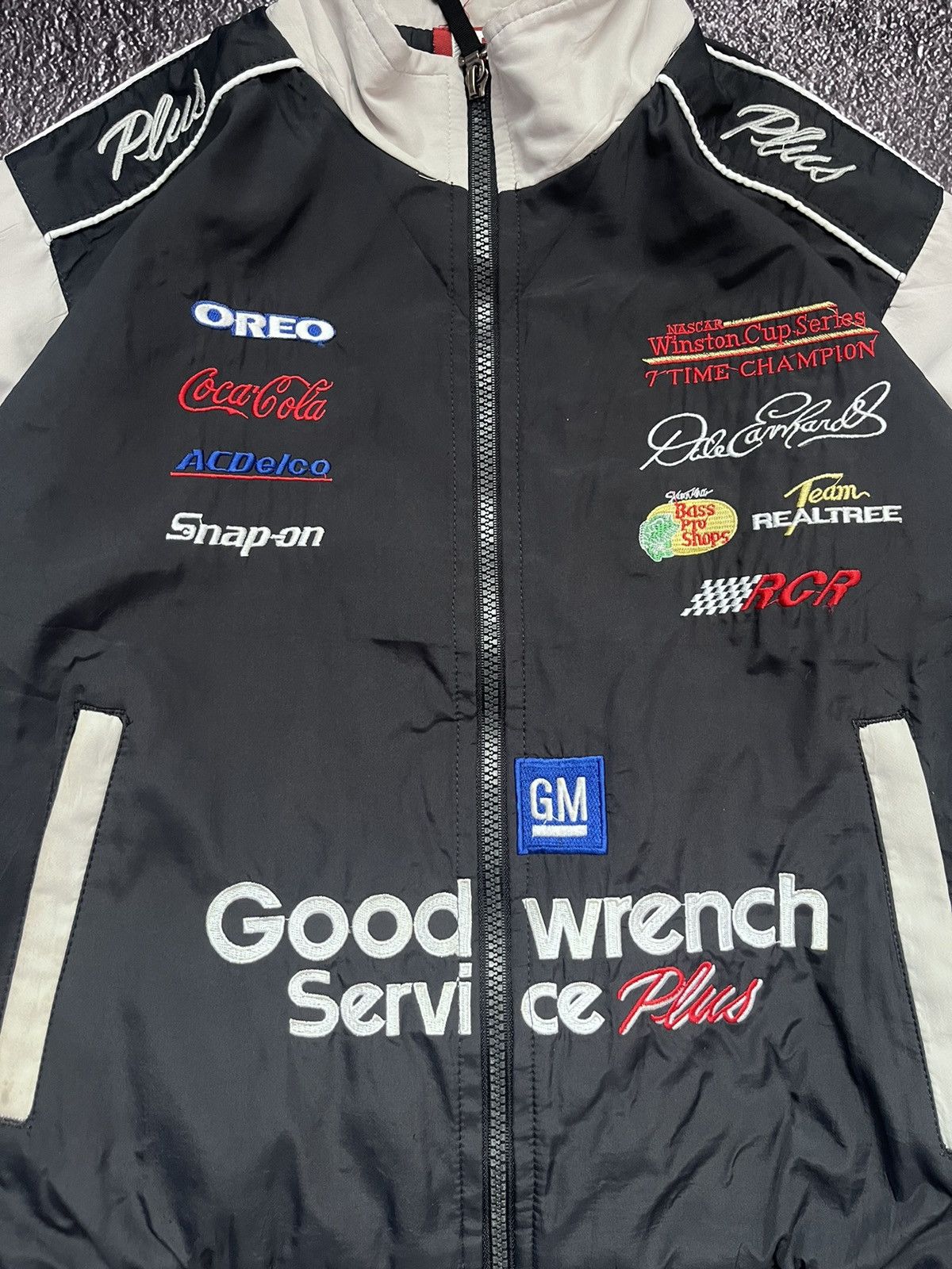 Chase Authentics Vintage Nascar Chase Authentics Goodwrench Black Jacket GM Size US XS / EU 42 / 0 - 5 Thumbnail