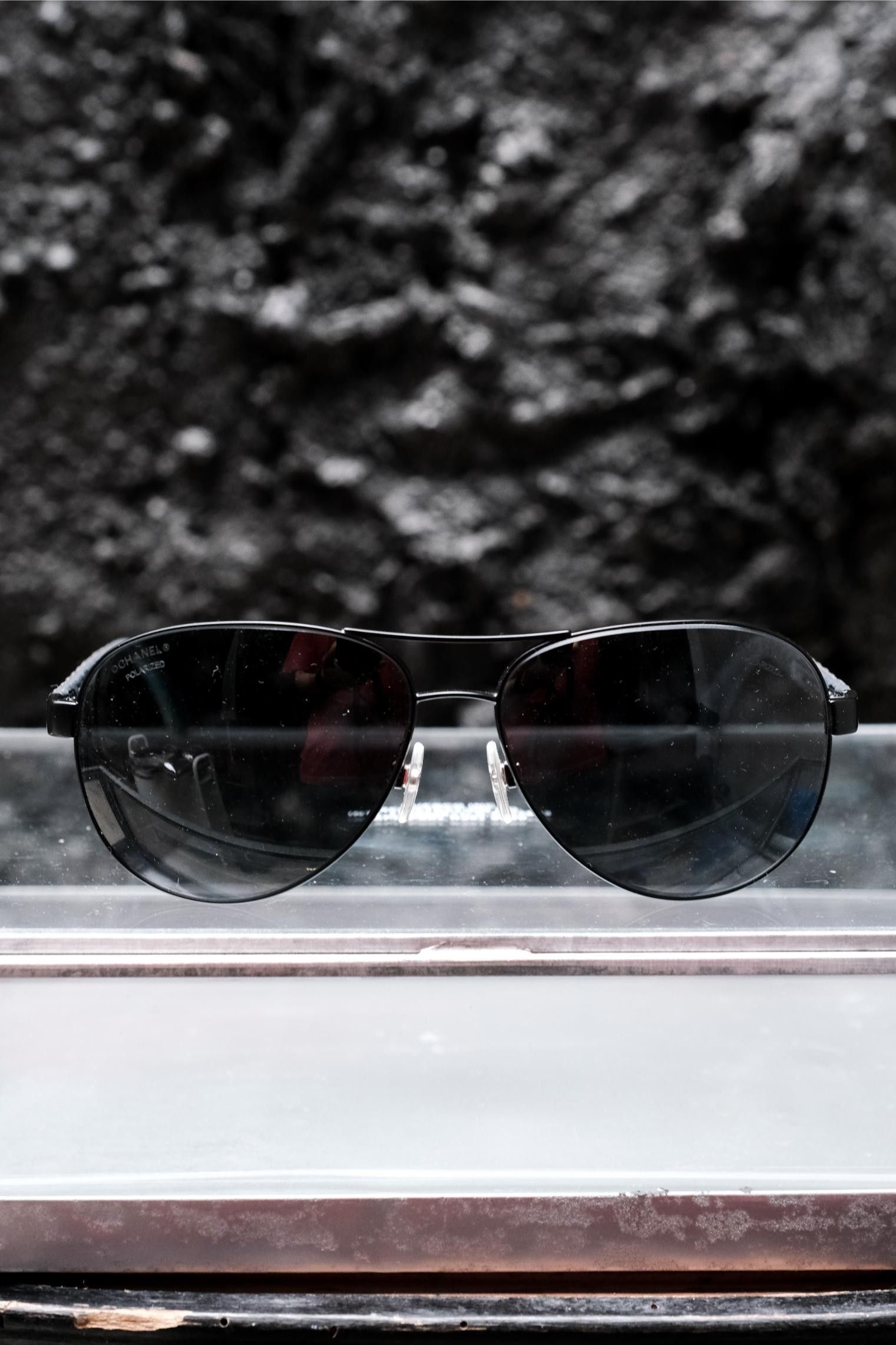 Chanel Chanel Matelasse Rubber Aviator Sunglasses 4204-Q Size ONE SIZE - 1 Thumbnail