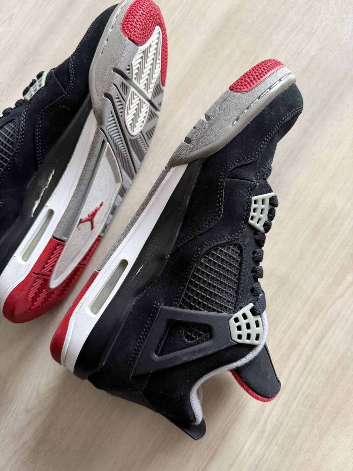 Jordan Brand 2012 Jordan 4 Retro Bred Sz 9.5 With Original Box Size US 9.5 / EU 42-43 - 6 Thumbnail