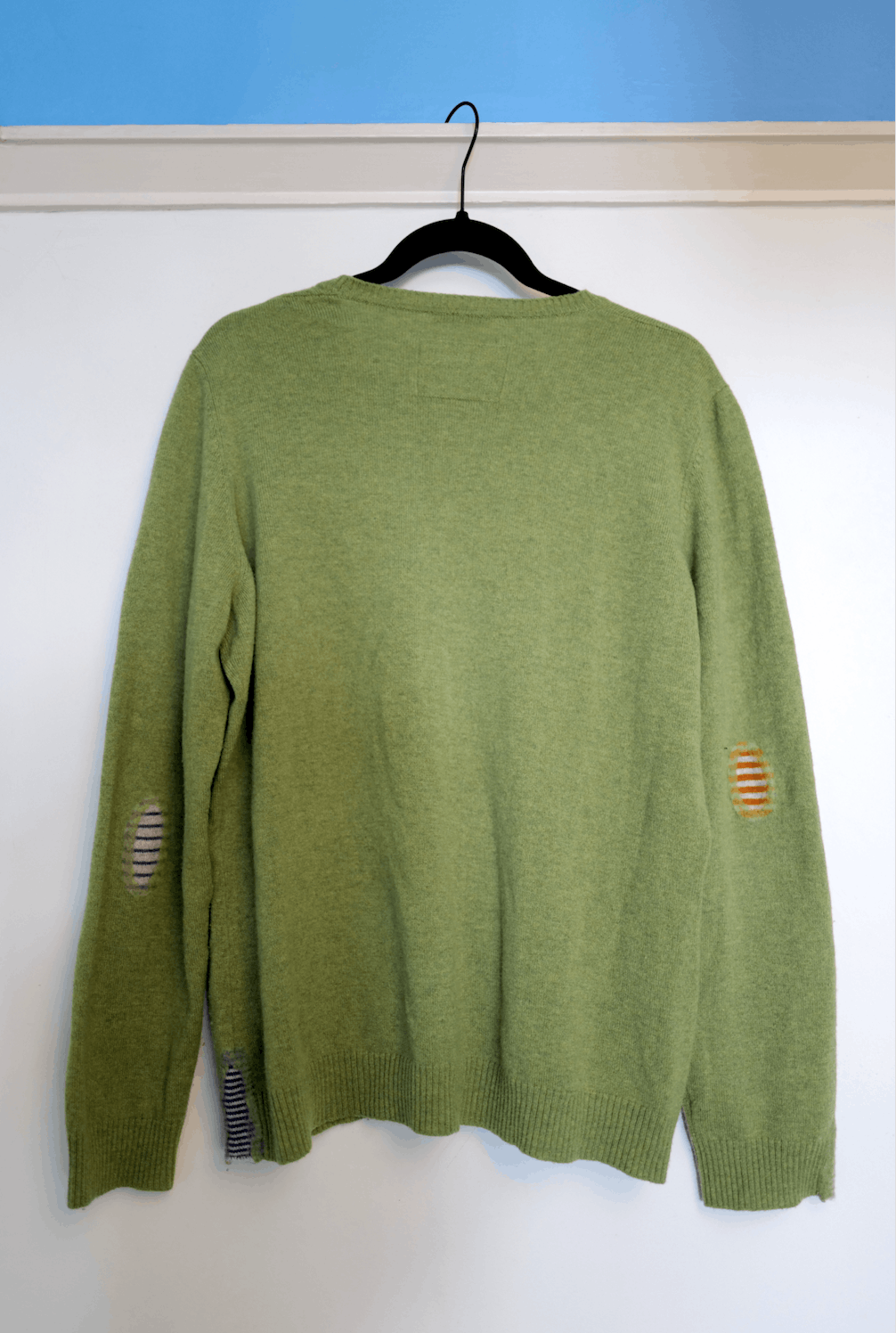 Avant Toi Patchwork Cashmere Sweater Size M / US 6-8 / IT 42-44 - 2 Thumbnail