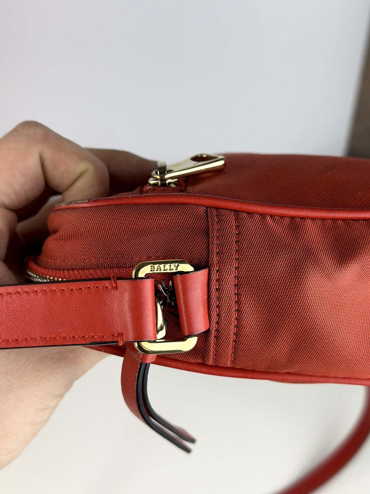 Bally Bally Red Nylon Bag Size ONE SIZE - 8 Thumbnail