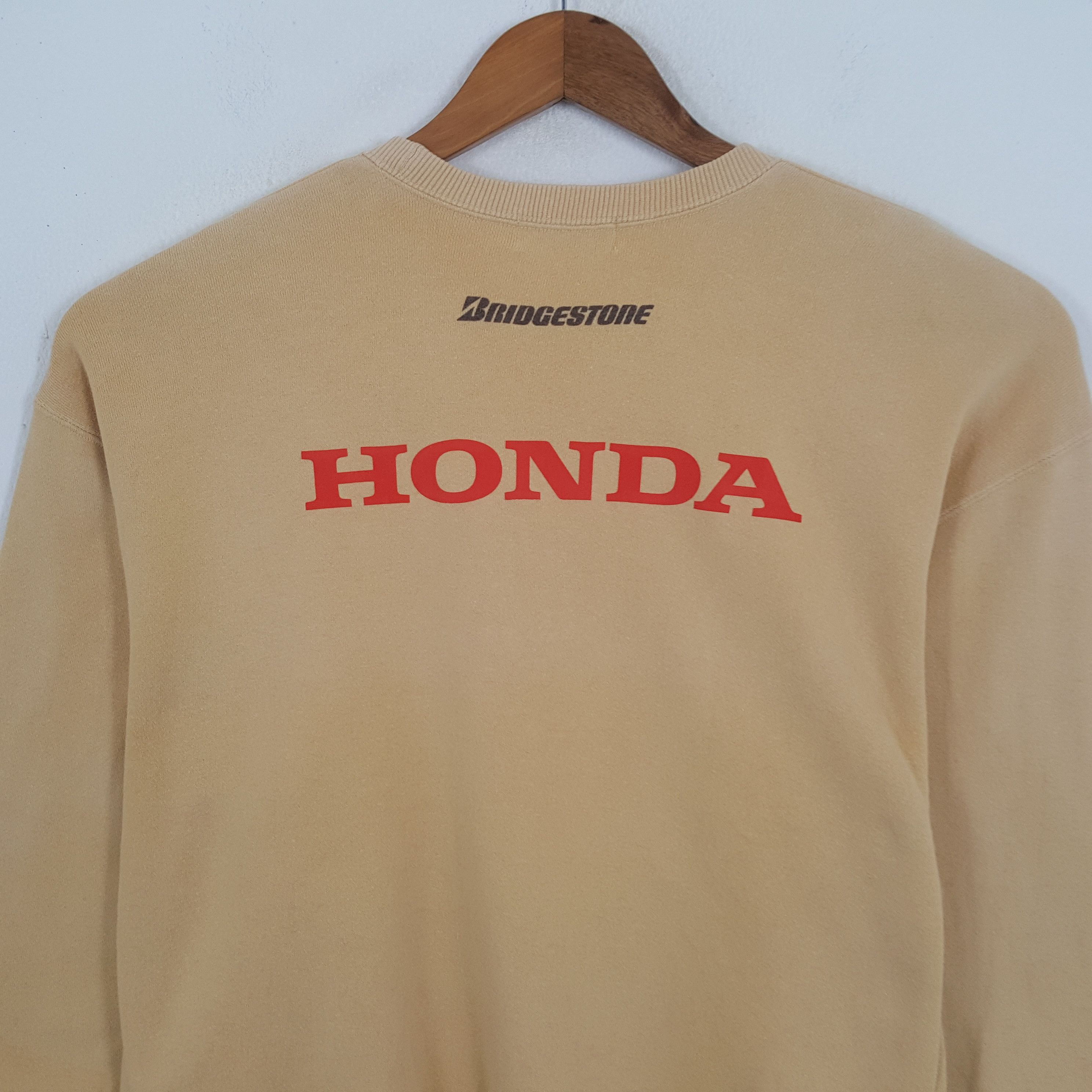 Honda × Vintage Vintage HONDA BRIDGESTONE MOTORSPORTS Racing Sweatshirts Size US M / EU 48-50 / 2 - 4 Thumbnail