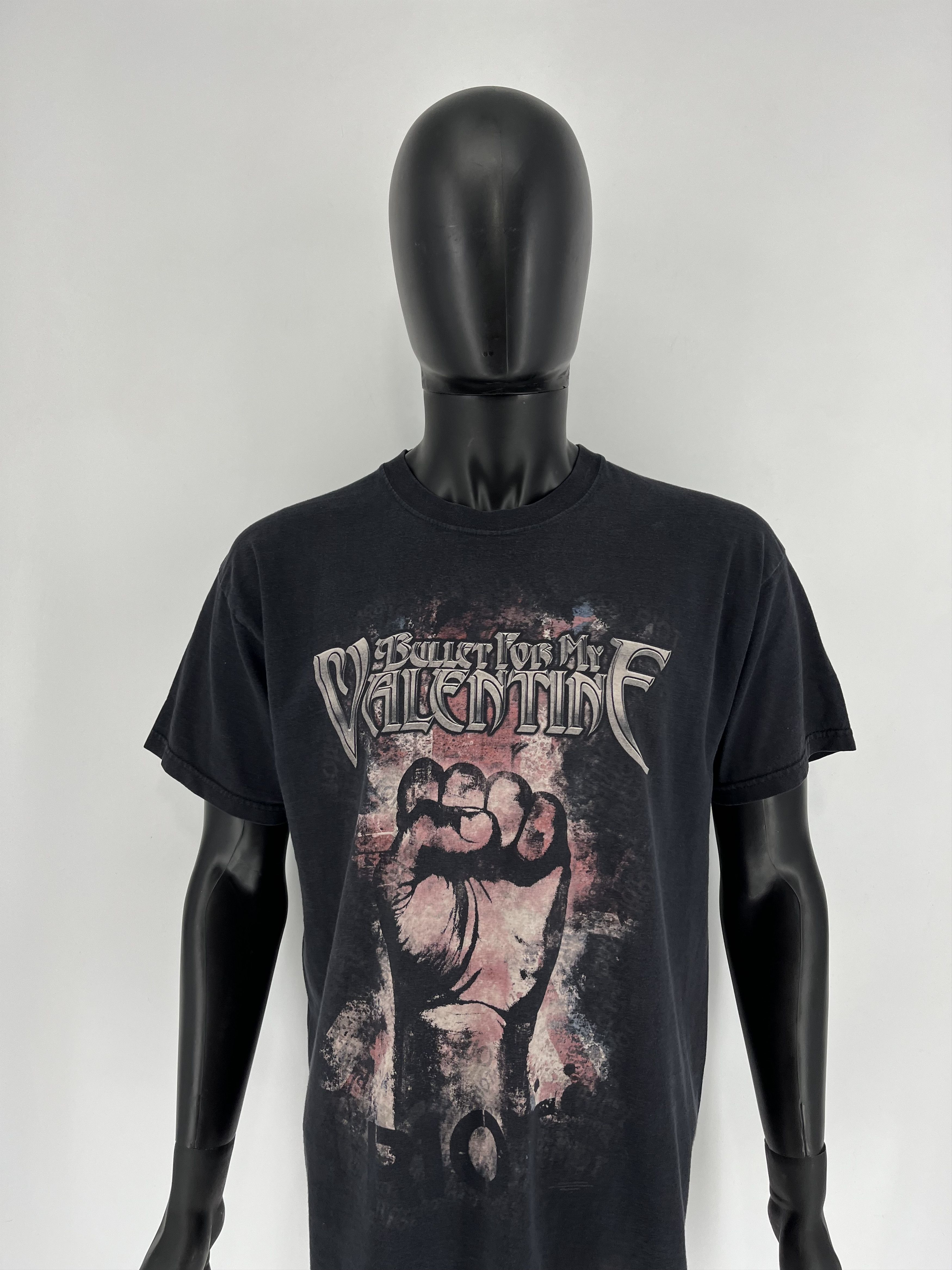 Band Tees Vintage Y2K Bullet For My Valentine Tour Tee Band Rock Shirt Size US XL / EU 56 / 4 - 1 Thumbnail