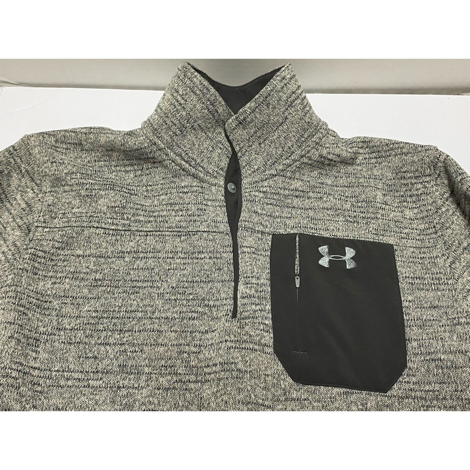 Under Armour Under Armour Coldgear Polartech Fleece Pullover Mens Large Size US L / EU 52-54 / 3 - 3 Thumbnail
