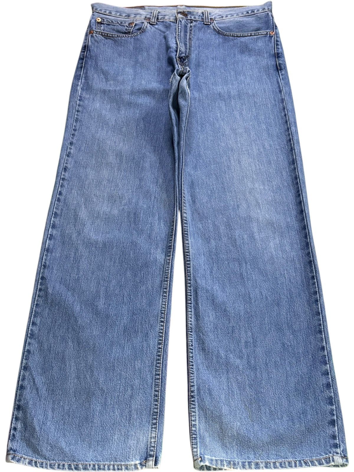 Levi's Vintage 90s Levis 508 Blue Wash Loose Baggy Jeans Size US 33 - 1 Thumbnail