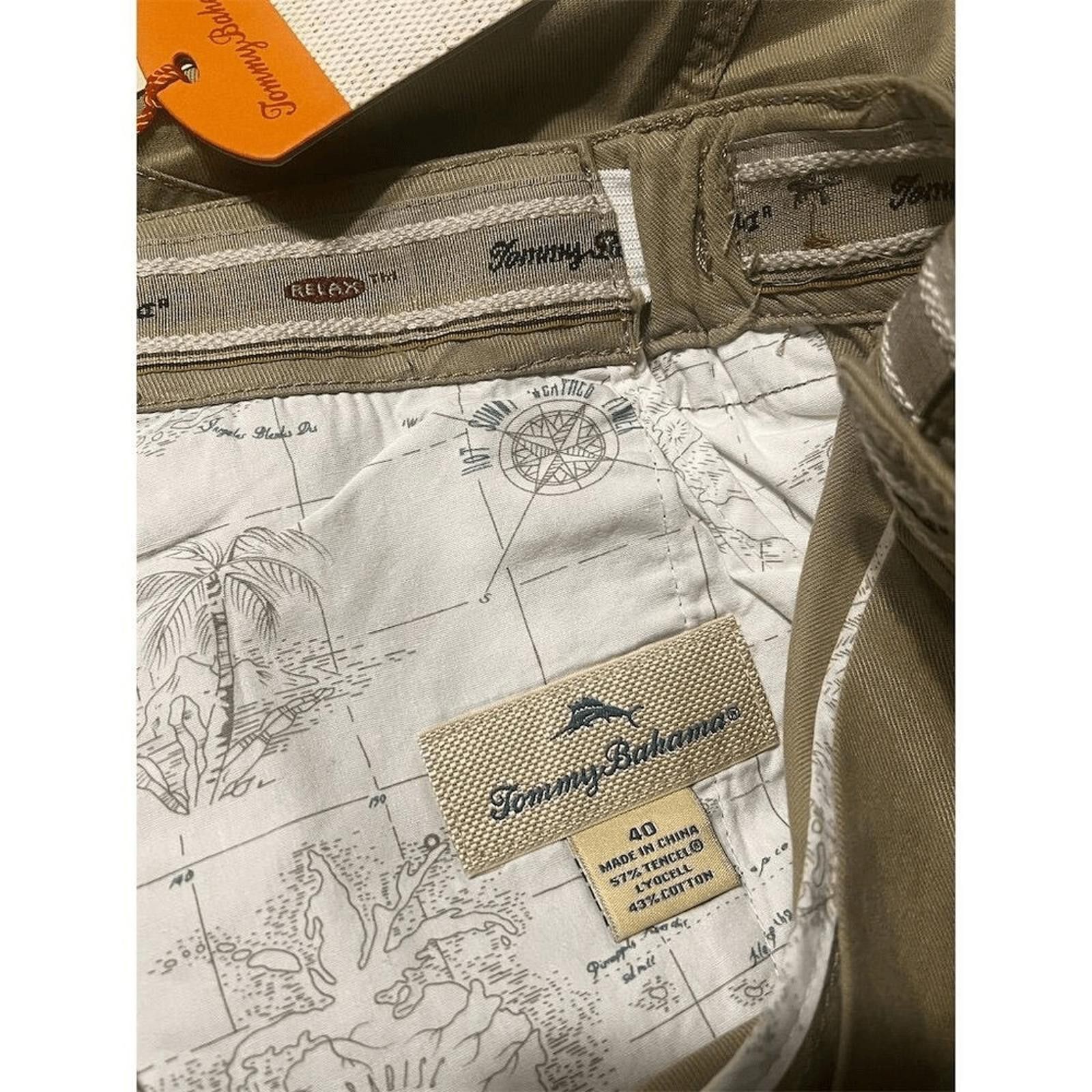 Tommy Bahama Tommy Bahama Men's Chip Shot Size 40 Beige Elastic Waist Size US 40 / EU 56 - 4 Thumbnail