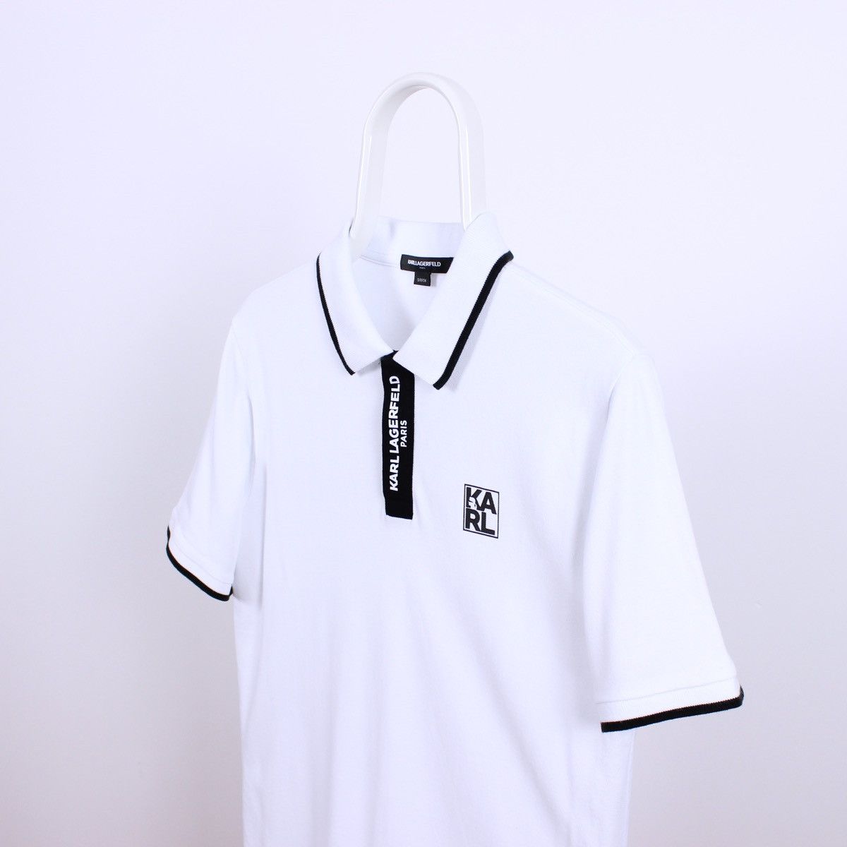 Karl Lagerfeld Karl Lagerfeld Polo Short Sleeve Size US S / EU 44-46 / 1 - 1 Thumbnail