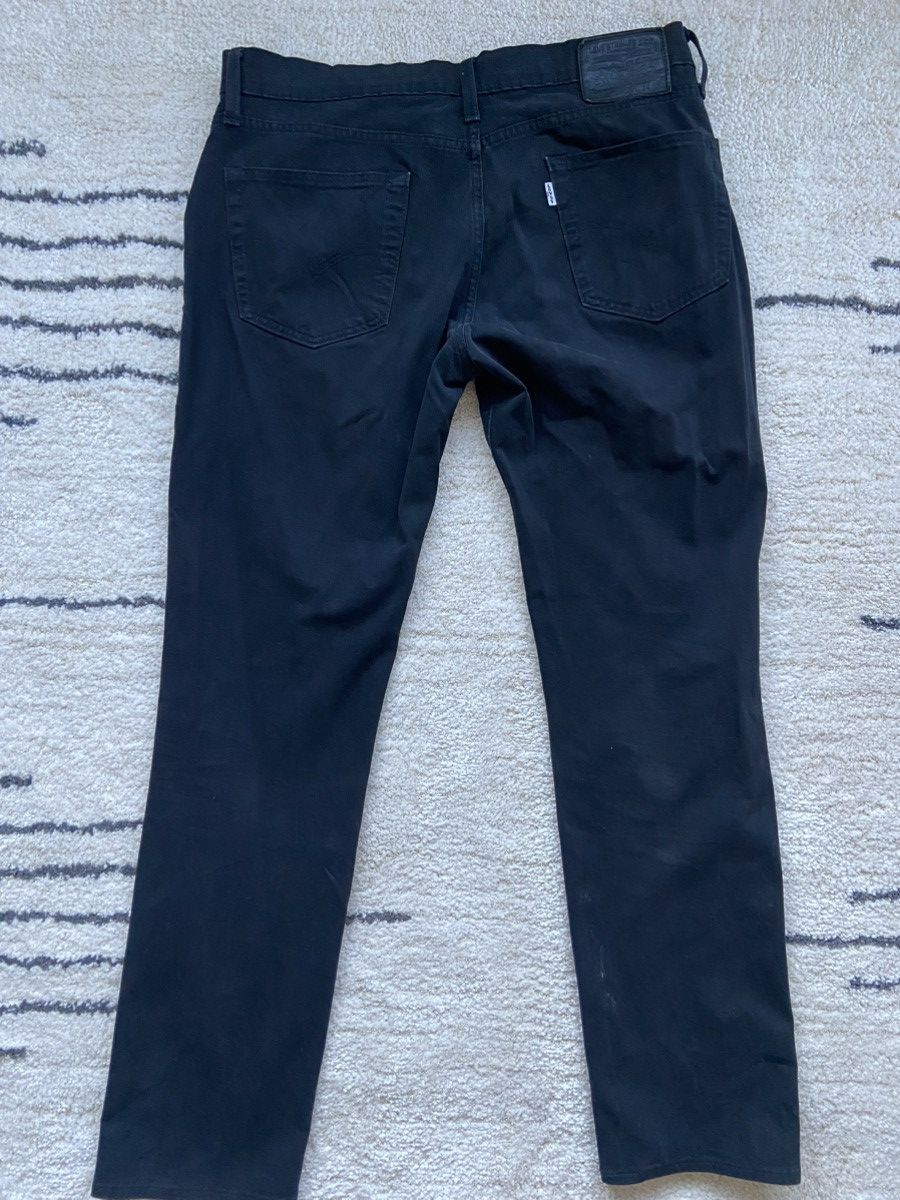 Levi's Levi 511 Black Jeans Size US 34 / EU 50 - 3 Thumbnail