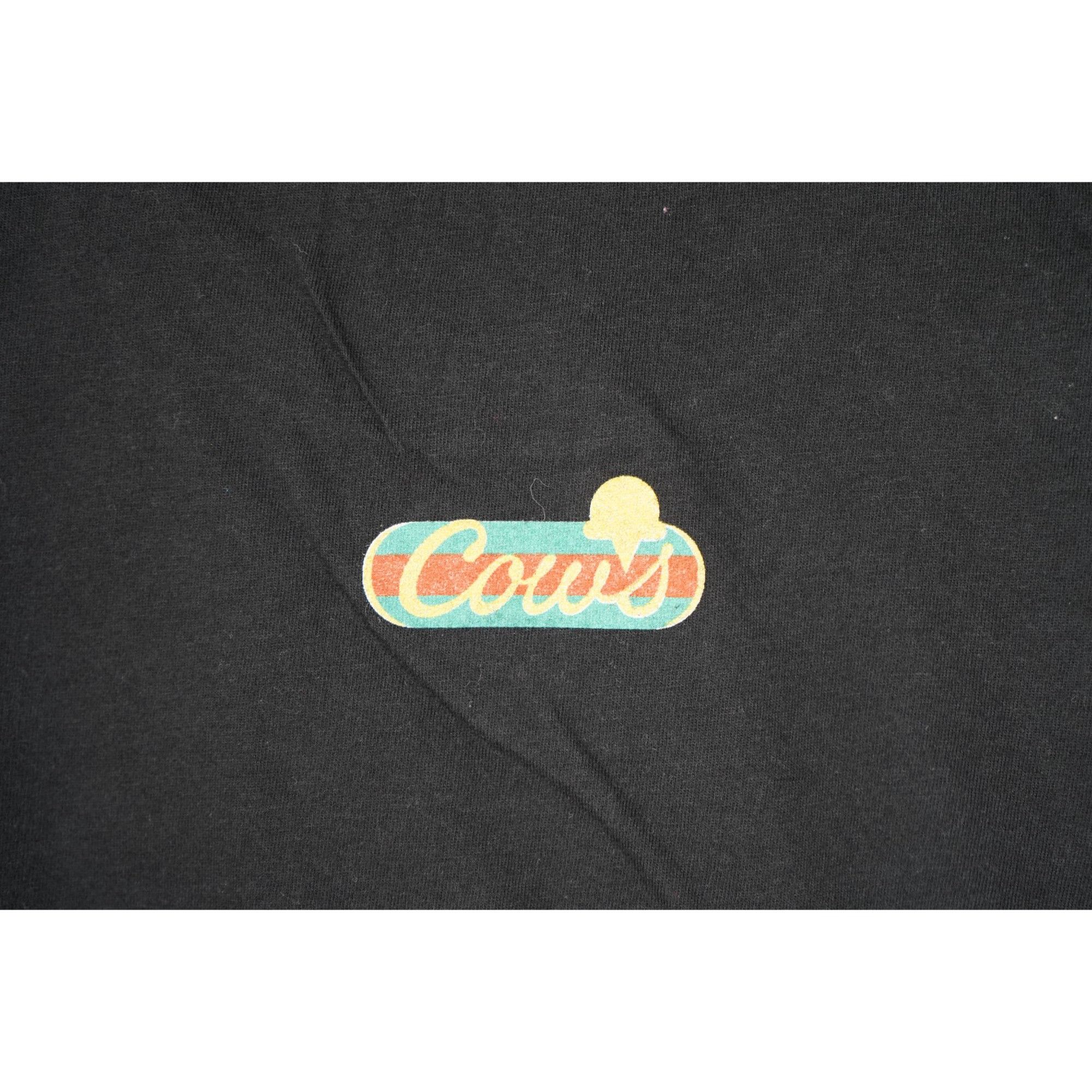 Other Cows Ice Cream Moocci Black Graphic Tshirt Women's S #418 Size S / US 4 / IT 40 - 4 Thumbnail