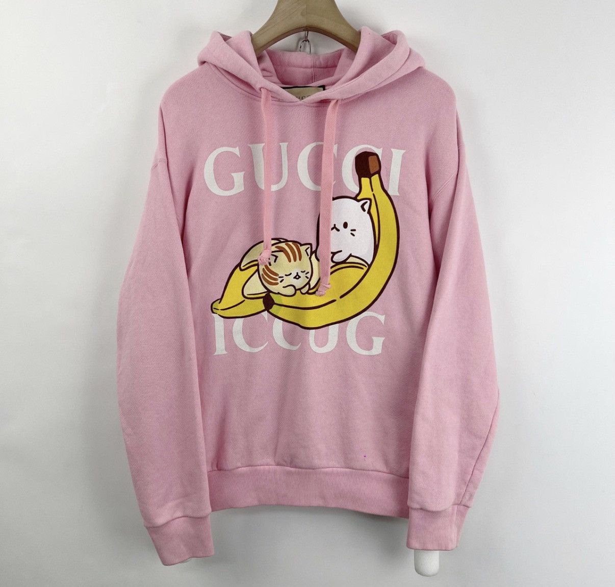 Gucci Gucci/Cat & Banana Print Sweatshirt K12 Size XS / US 0-2 / IT 36-38 - 1 Thumbnail
