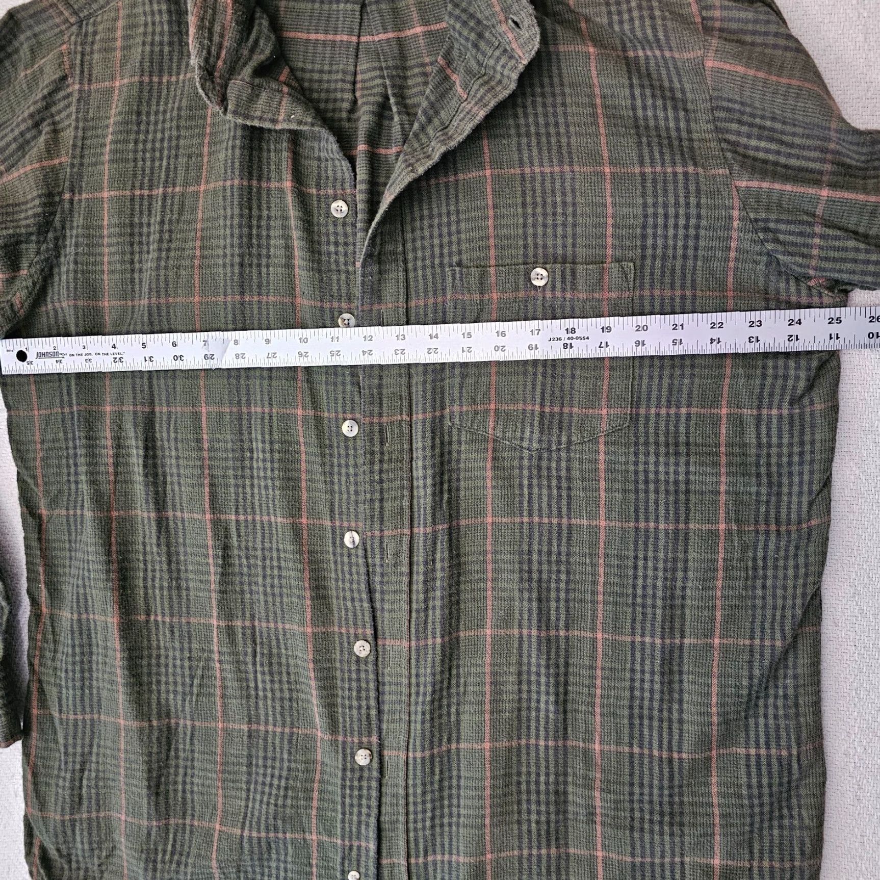 Vintage Cabela's Soft Flannel Shirt Green XL Tall Size Plaid Hunting Camping TALL Green Size US XL / EU 56 / 4 - 5 Thumbnail