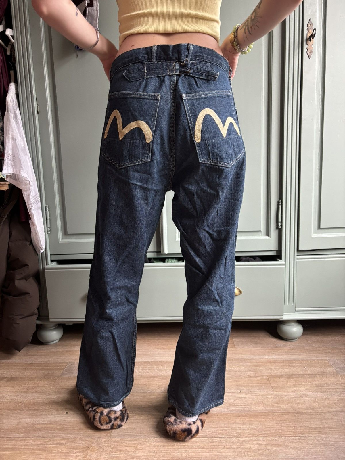 Evisu Evisu pants with adjustable straps Size US 32 / EU 48 - 3 Thumbnail