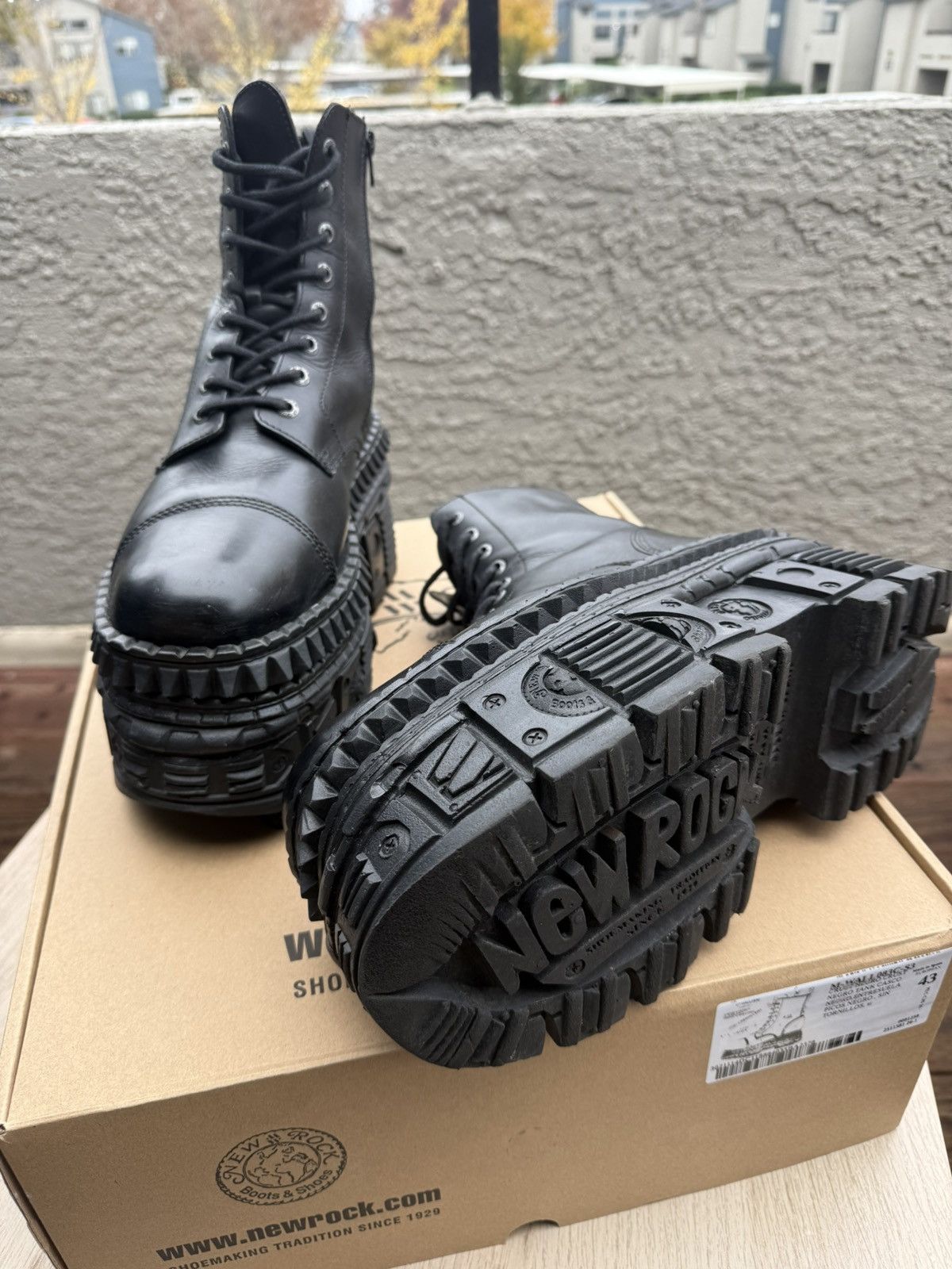 NEW ROCK × Jaded London UK 10 New Rock for Jaded