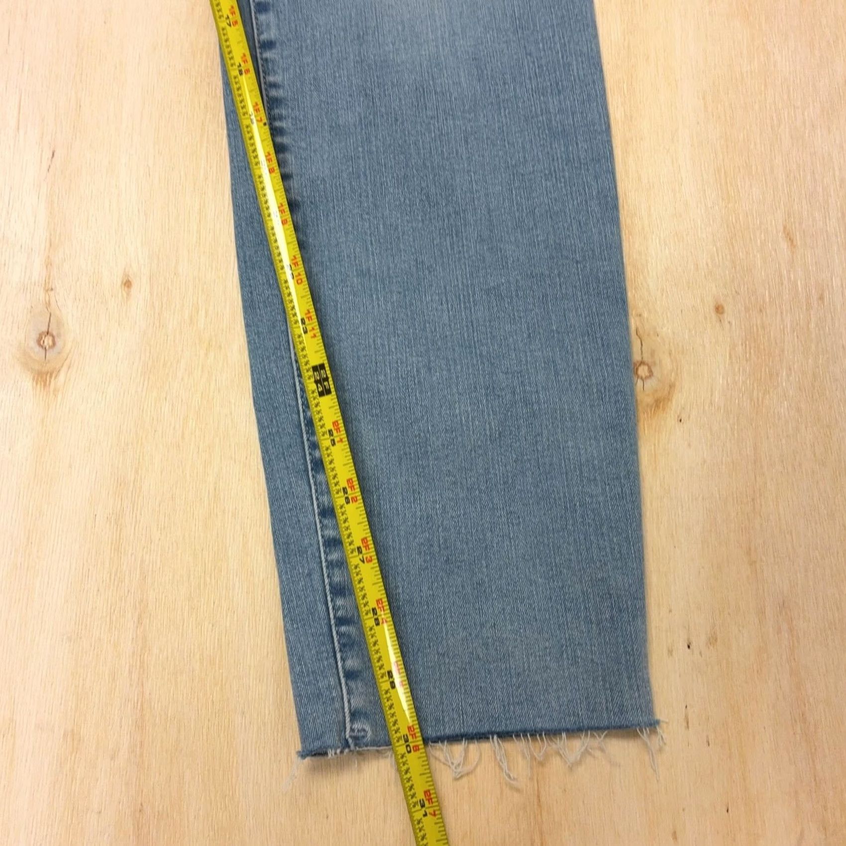 Vintage Universal Thread Skinny Jeans Womens 14L Light Wash Stretch Denim High Rise Size 36" / US 14 / IT 50 - 7 Thumbnail