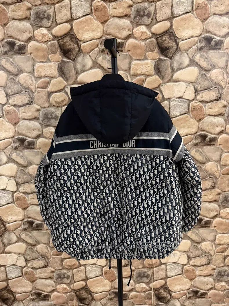 Dior Dior 23 autumn and winter logo full-print hooded down jack Size S / US 4 / IT 40 - 2 Thumbnail