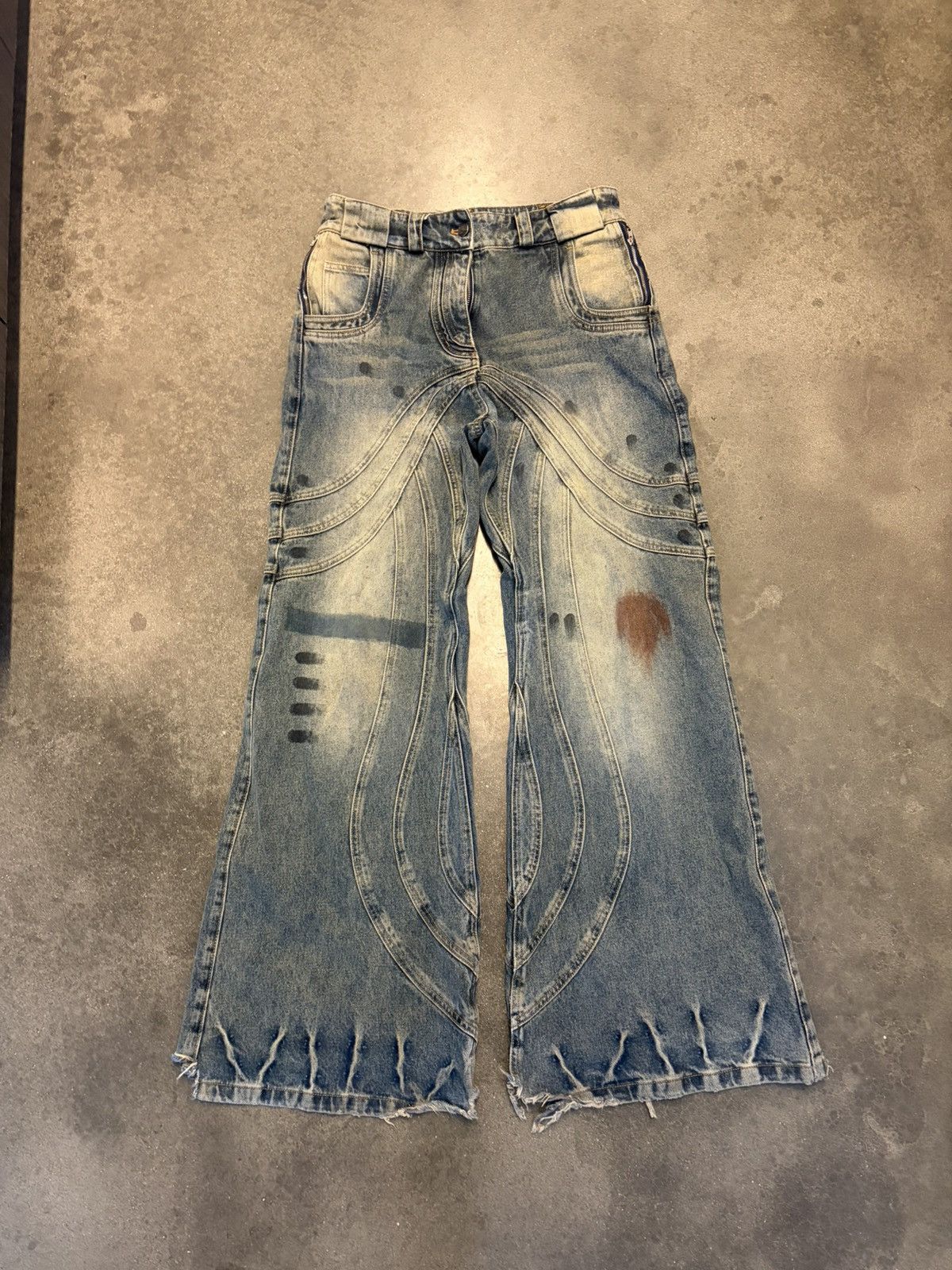 No Faith Studios Heavy Wave Denim | Grailed