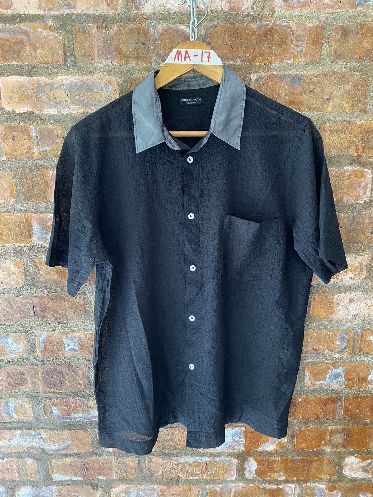Comme des Garcons Homme Plus SS01 CDG Homme plus Mesh shirt Size US M / EU 48-50 / 2 - 2 Thumbnail