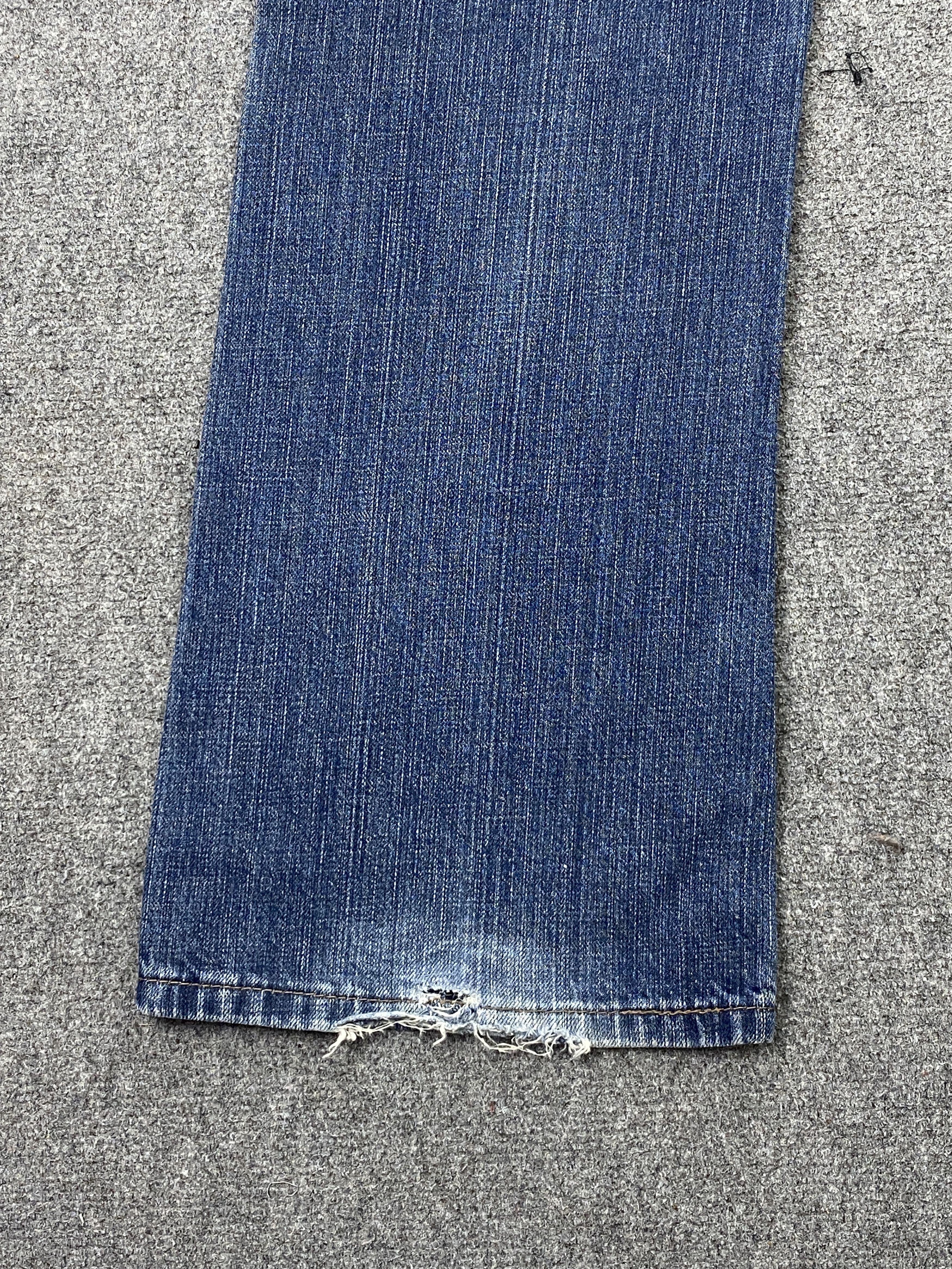 Levi's × Vintage Vintage Levi's 527 Distressed Bootcut Jeans Size US 38 / EU 54 - 15 Thumbnail