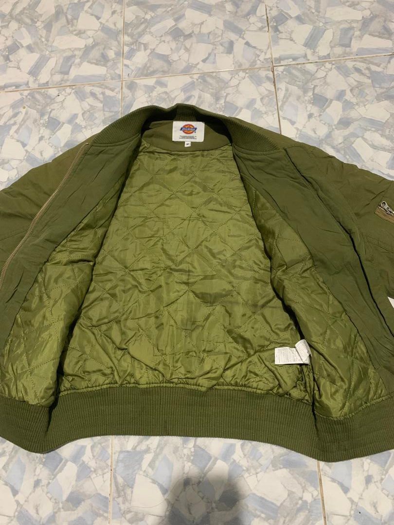 Dickies DICKIES BOMBER Jacket Faded green Army Size US M / EU 48-50 / 2 - 6 Thumbnail