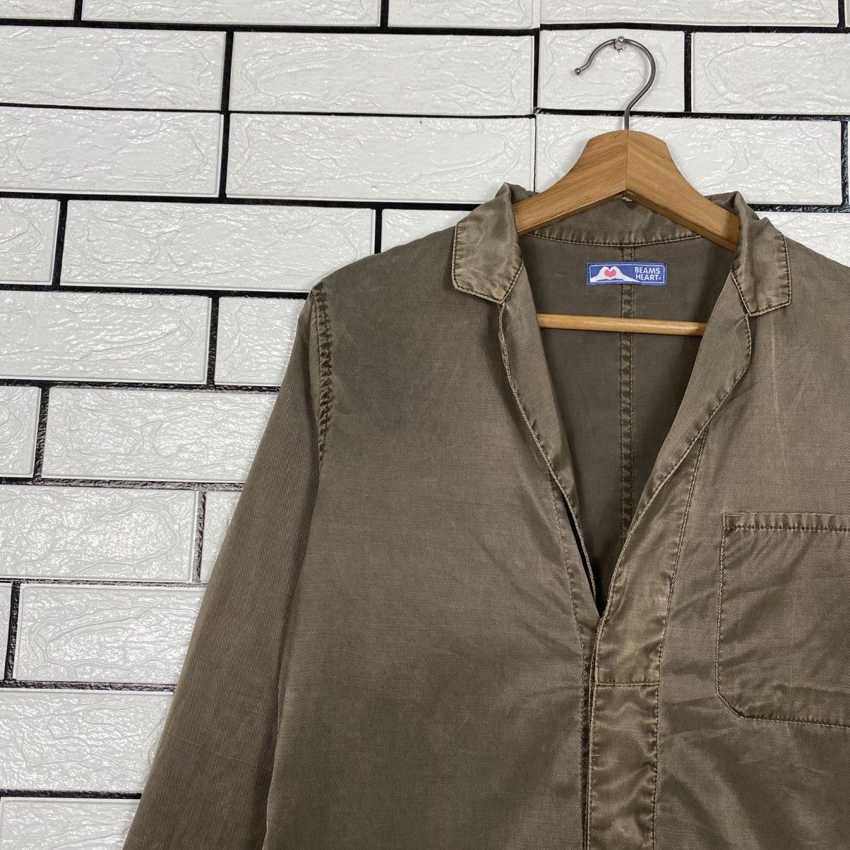 Beams Japan 📌Vintage Chore Work Jacket Beams Heart Issey Miyake Size US M / EU 48-50 / 2 - 8 Thumbnail