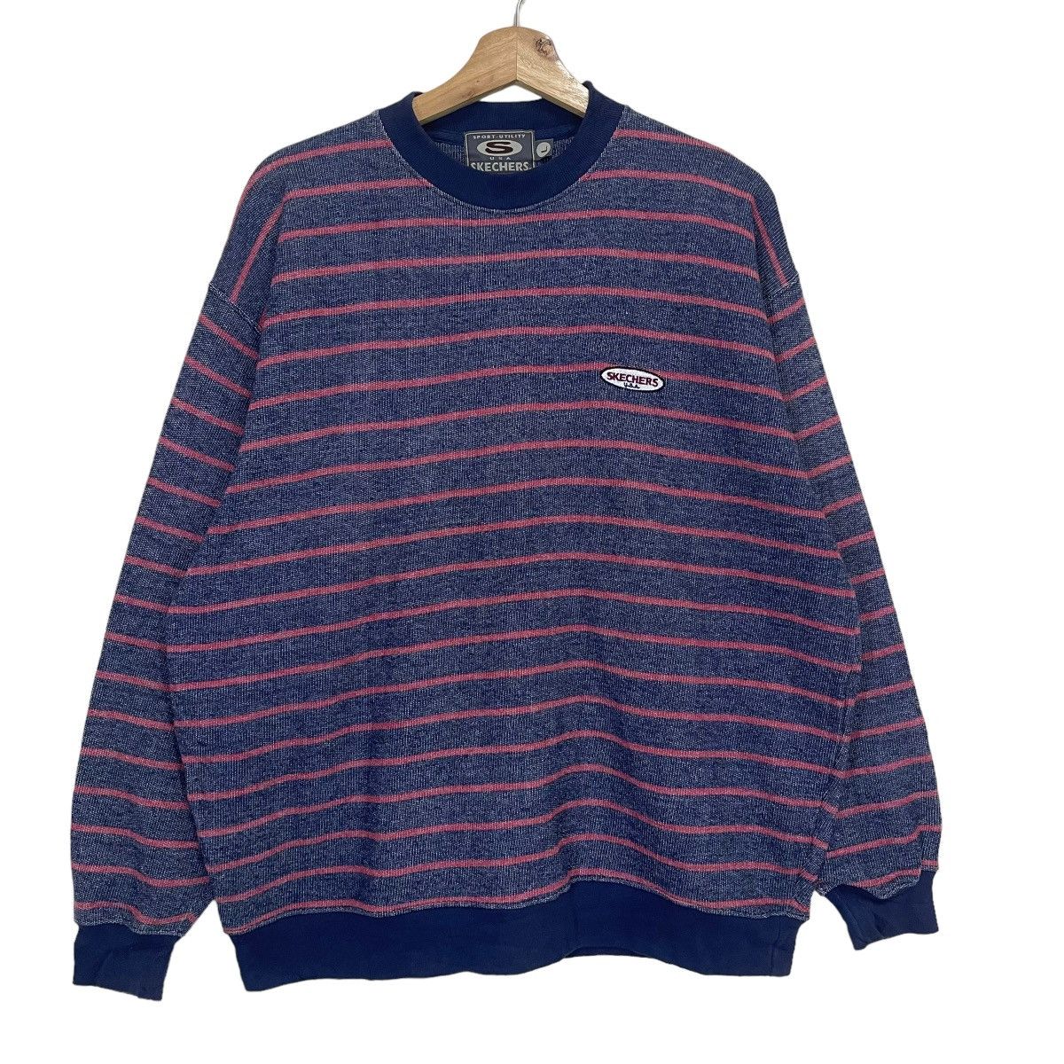 SKECHERS Vintage 90s Skechers Small Logo Crewneck Sweatshirt Size US L / EU 52-54 / 3 - 1 Thumbnail