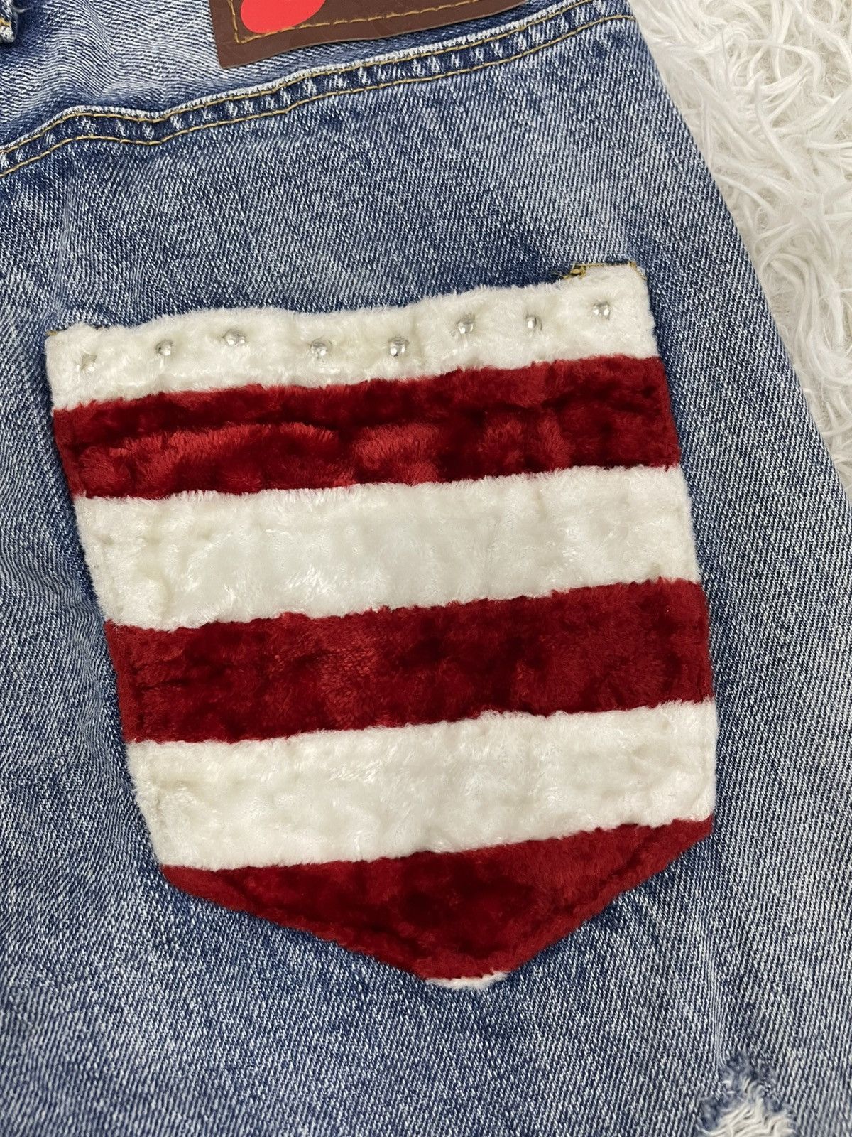 Japanese Brand Cozy Art Style Sweats & Bloods RNA Flare Jeans Pant Size US 30 / EU 46 - 11 Thumbnail