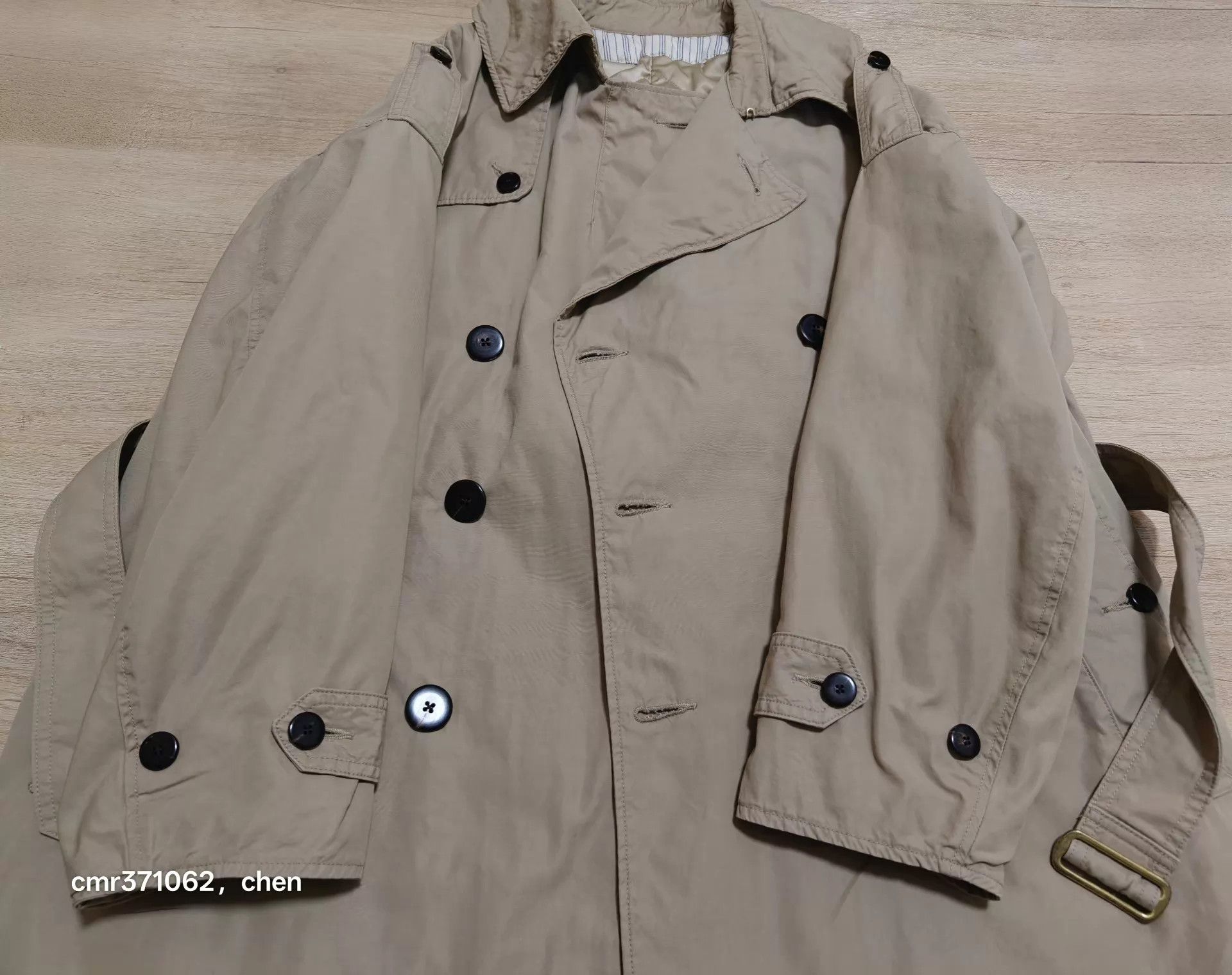 Visvim VISVIM 19AW DASHIELL TRENCH Beige Size 1 Like New Size US S / EU 44-46 / 1 - 3 Thumbnail