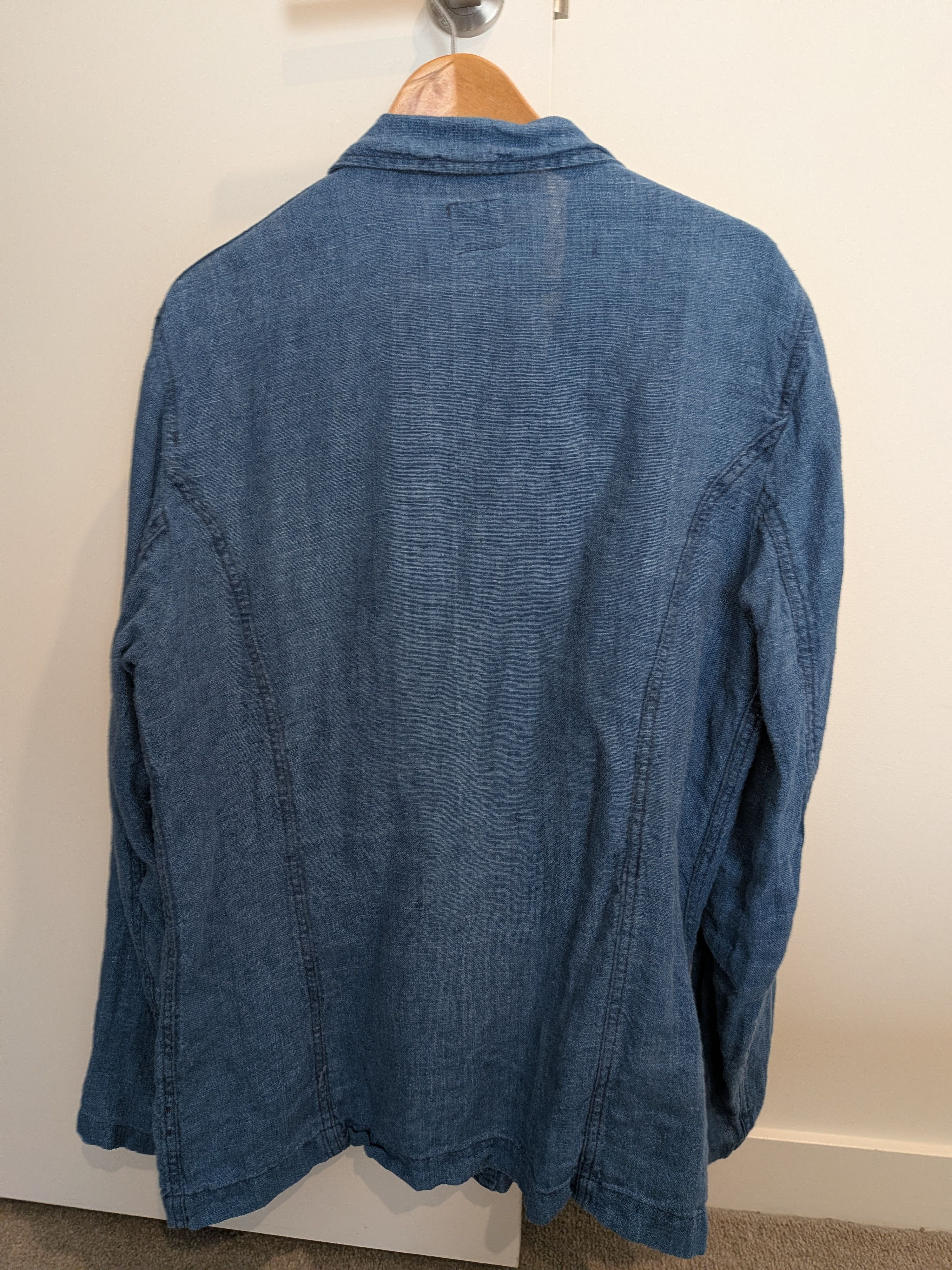 Arpenteur Arpenteur Villefranche Jacket - Indigo Dyed Linen Size US M / EU 48-50 / 2 - 3 Thumbnail