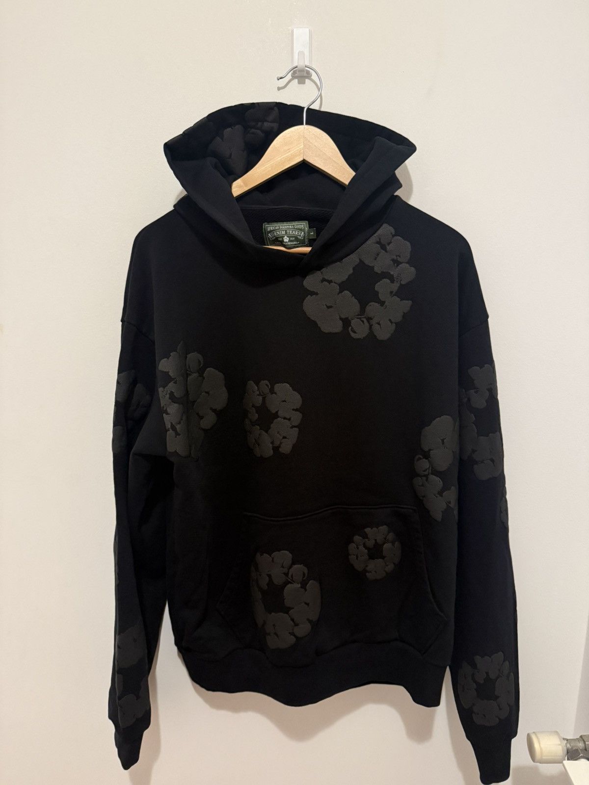 DENIM TEARS × Stussy Stussy x Denim Tears Hoodie Size X