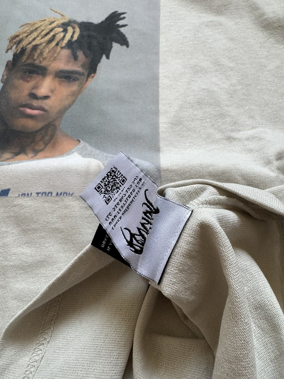 Revenge Revenge X Xxxtentacion Mugshot Tee Cement Small Grailed