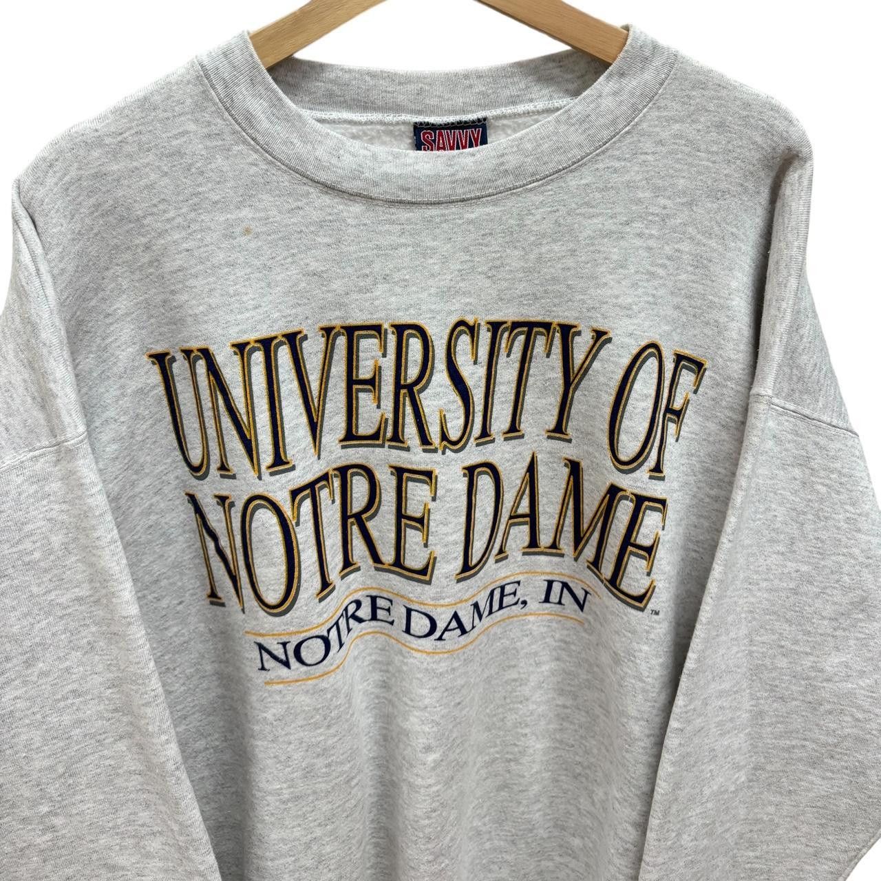 Vintage Vintage University of Notre Dame sweatshirt size: 2XL Size US XXL / EU 58 / 5 - 2 Thumbnail