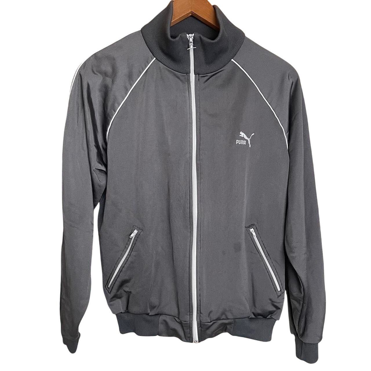 Puma Vintage 80s Puma Track Jacket Full Zip with Pockets - Medium Size US M / EU 48-50 / 2 - 1 Thumbnail