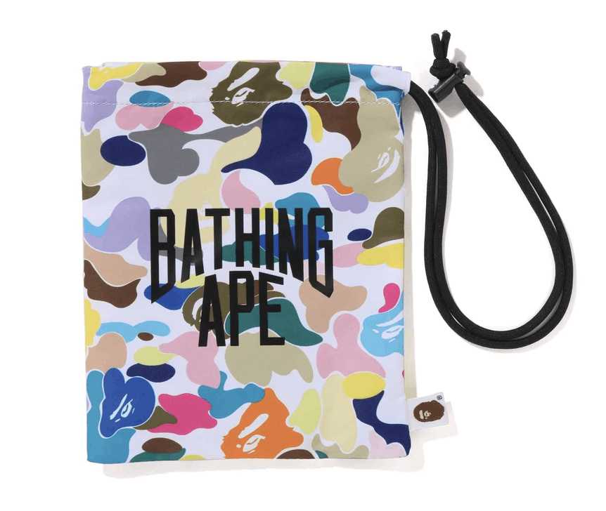 Bape Bape MULTI CAMO NYC LOGO KINCHAKU BAG Size ONE SIZE - 2 Thumbnail