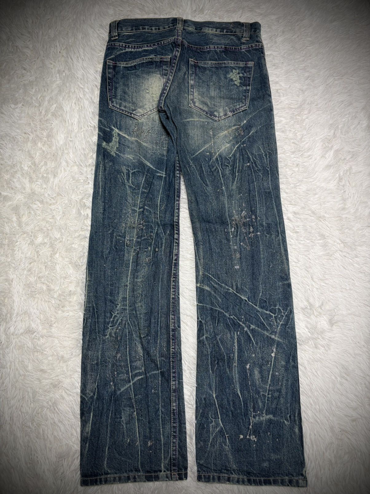 Japanese Brand Japanese Brand acidwash studded jeans Size US 30 / EU 46 - 6 Thumbnail