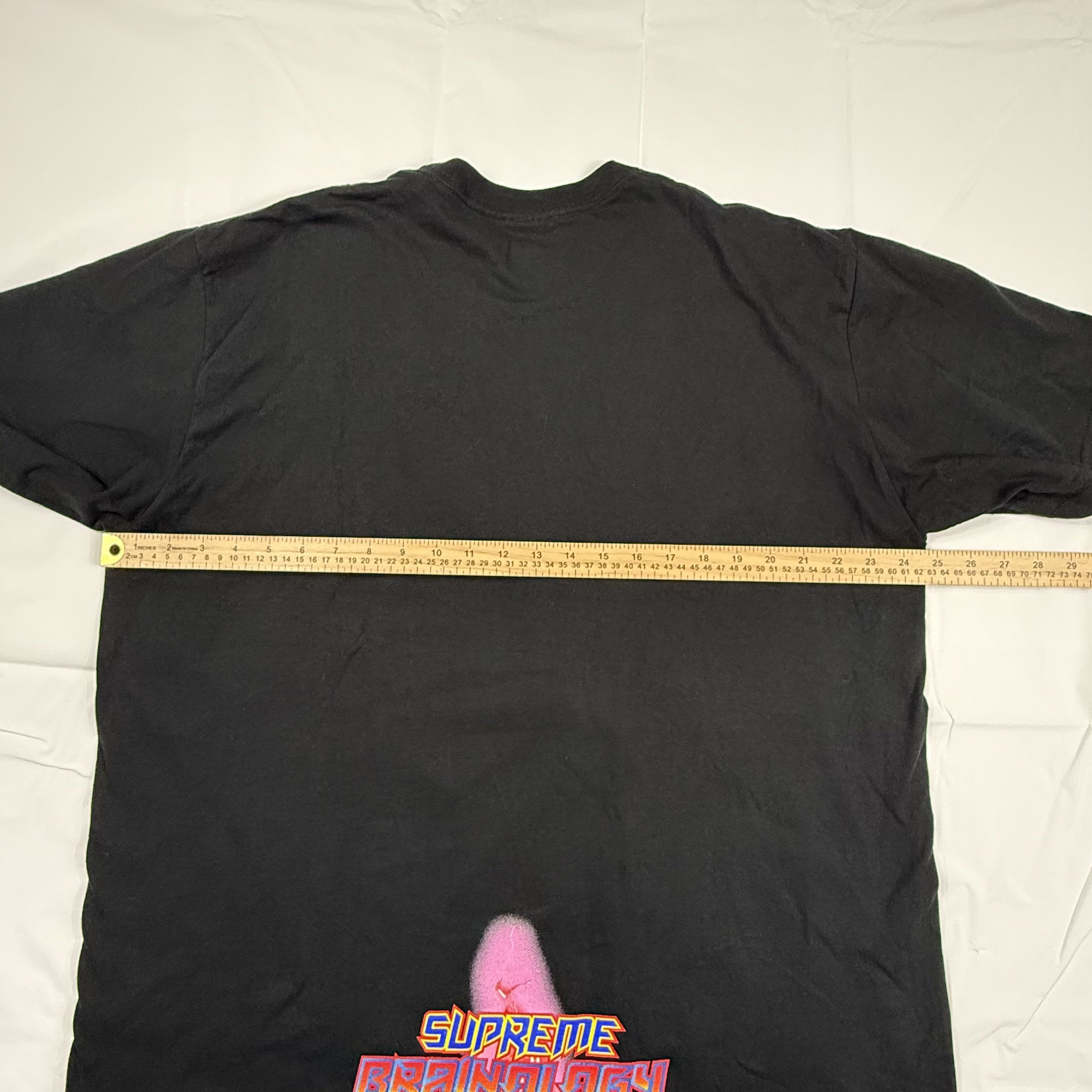 Supreme Supreme Brainology Tee Black Mens XL Short Sleeve T-Shirt Size US XL / EU 56 / 4 - 6 Thumbnail