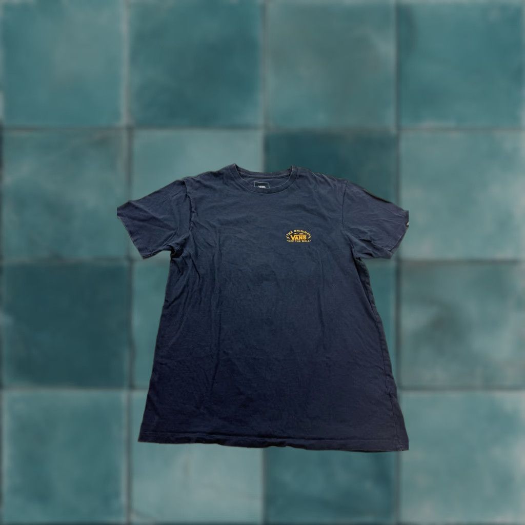 Vans Vans Shirt Mens Medium Blue The Original Off The Wall Graphic Tee Tagless Skate Shirt Mens Graphic Tee Size US M / EU 48-50 / 2 - 1 Thumbnail