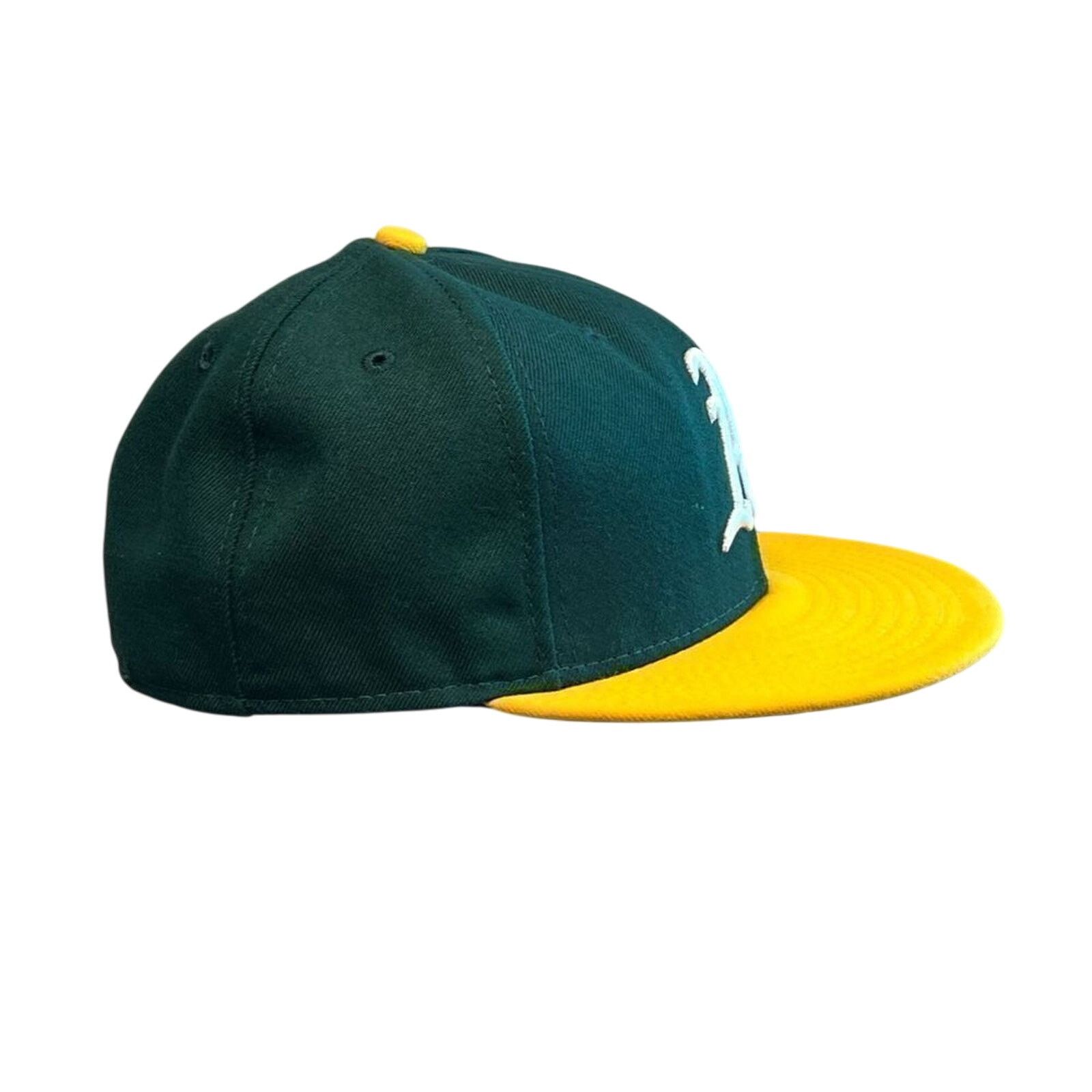New Era New Era Oakland A's Official On Field Baseball Cap Hat 6 7/8 Size ONE SIZE - 4 Thumbnail