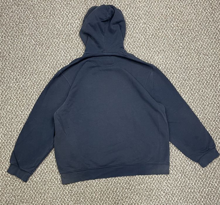 Nike Vintage Y2K Nike Swoosh Navy Faded Hoodie Large Hype Sports | Grailed