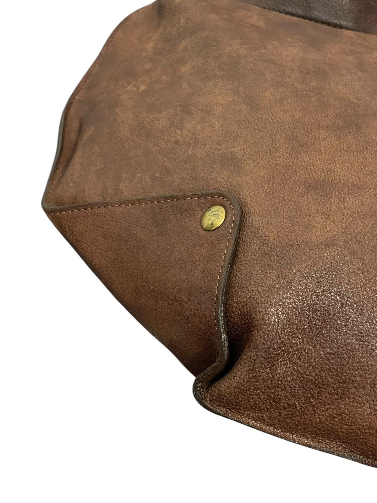 Leather Full Leather Patina Hungry Bum Shoulder Bag 1🟩7 Size ONE SIZE - 14 Thumbnail